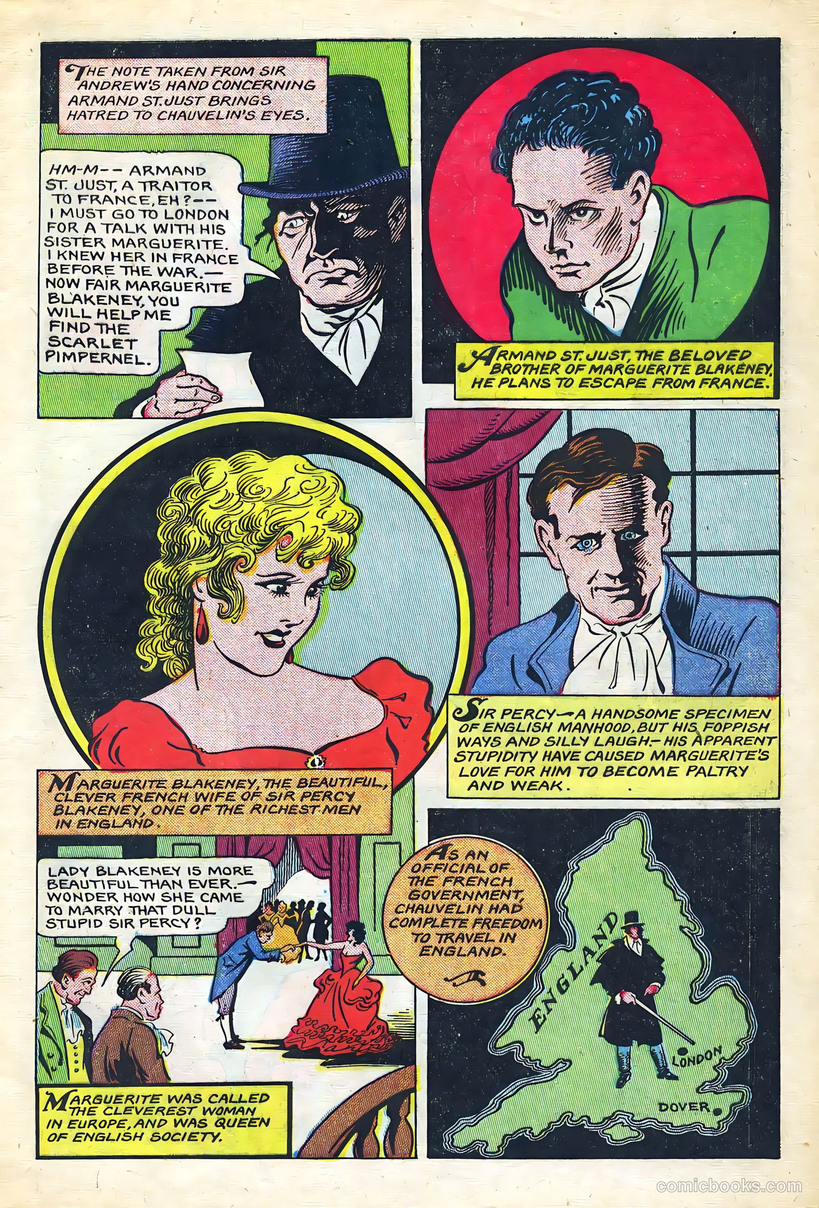 Fast Fiction 1 - The Scarlet Pimpernel #1 — page 10 of 53