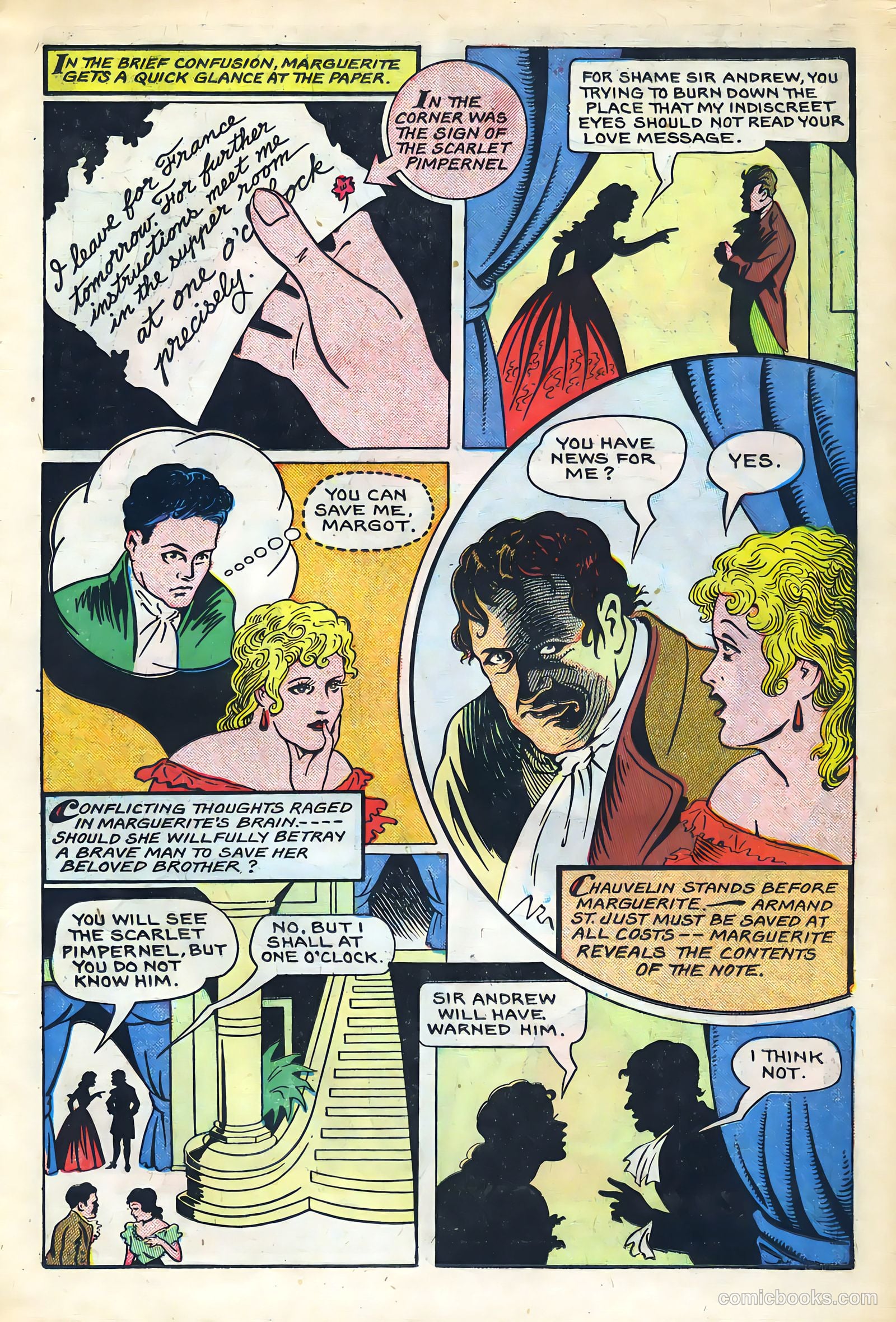 Fast Fiction 1 - The Scarlet Pimpernel #1 — page 16 of 53