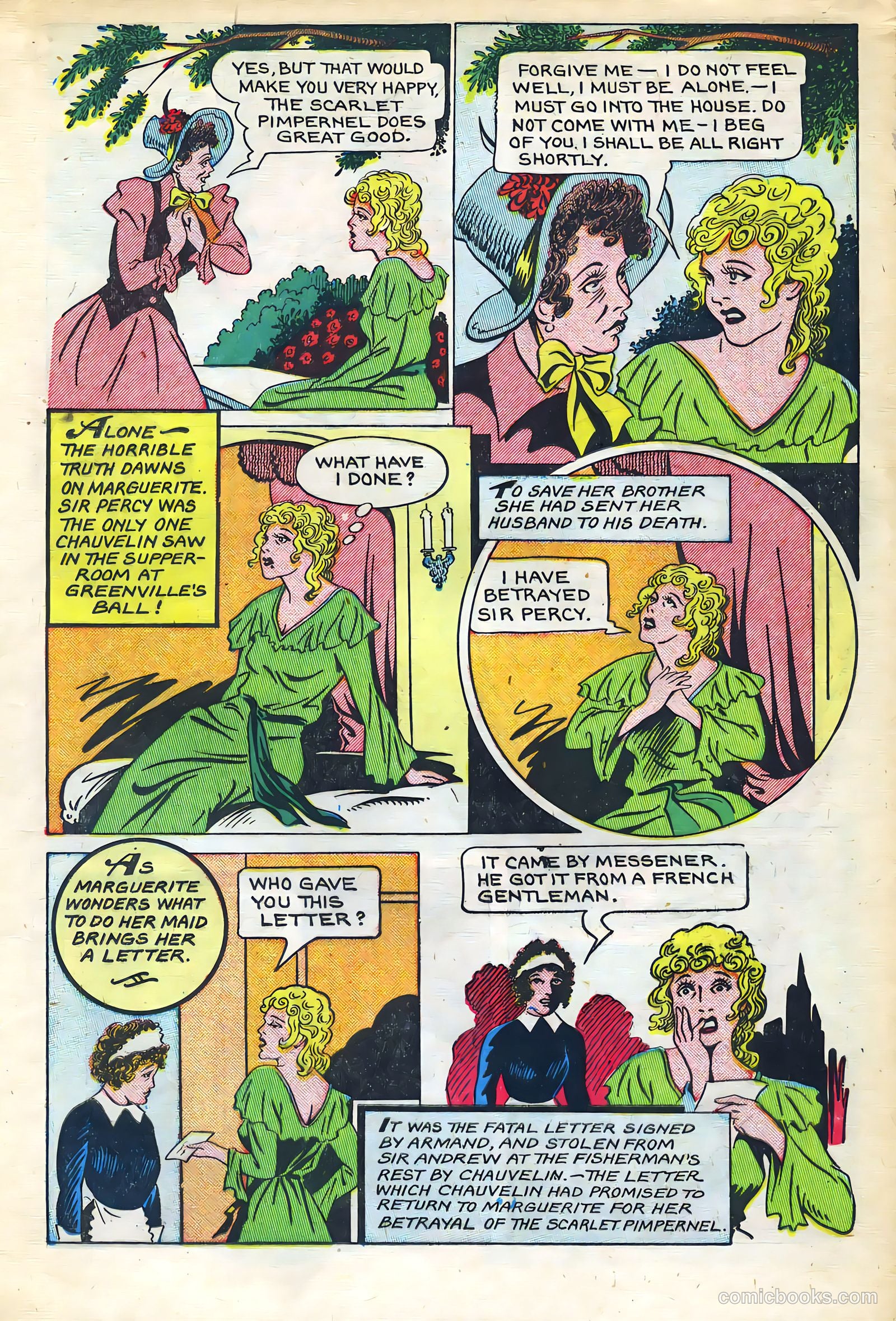 Fast Fiction 1 - The Scarlet Pimpernel #1 — page 22 of 53
