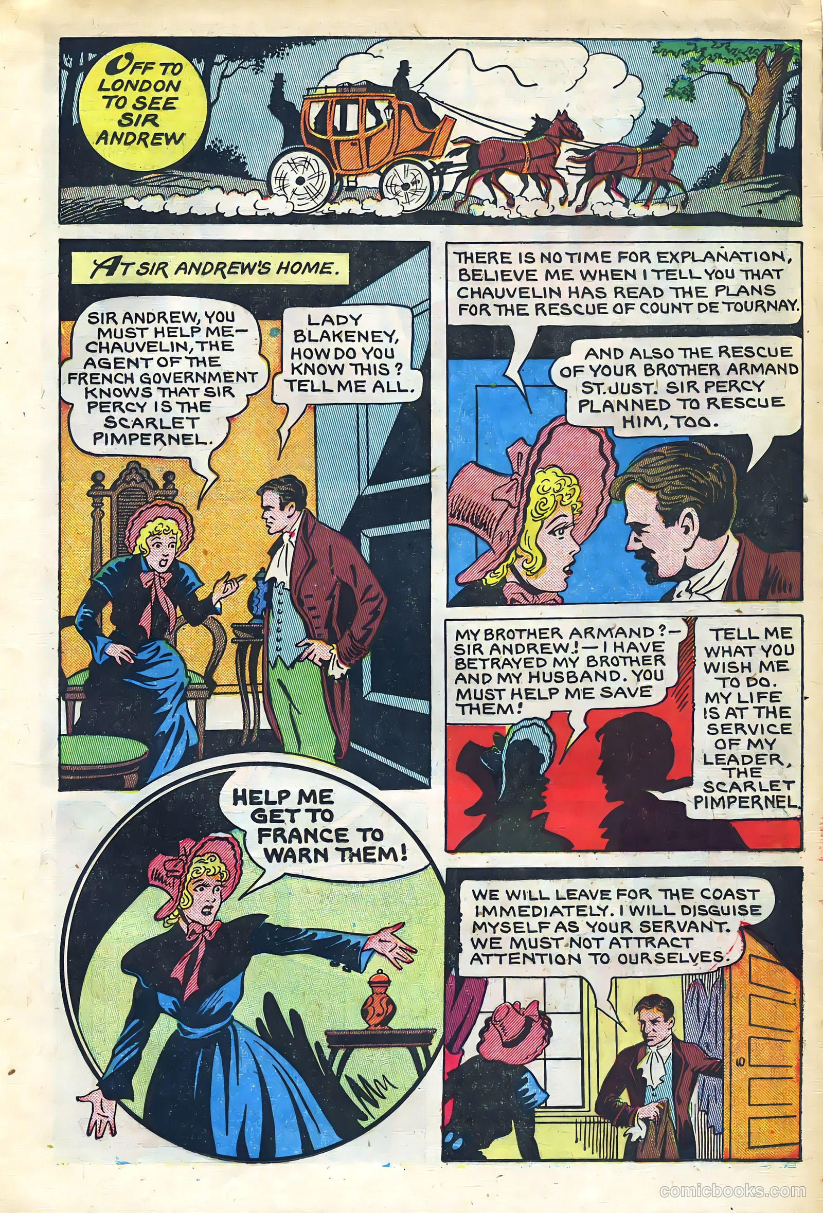 Fast Fiction 1 - The Scarlet Pimpernel #1 — page 24 of 53
