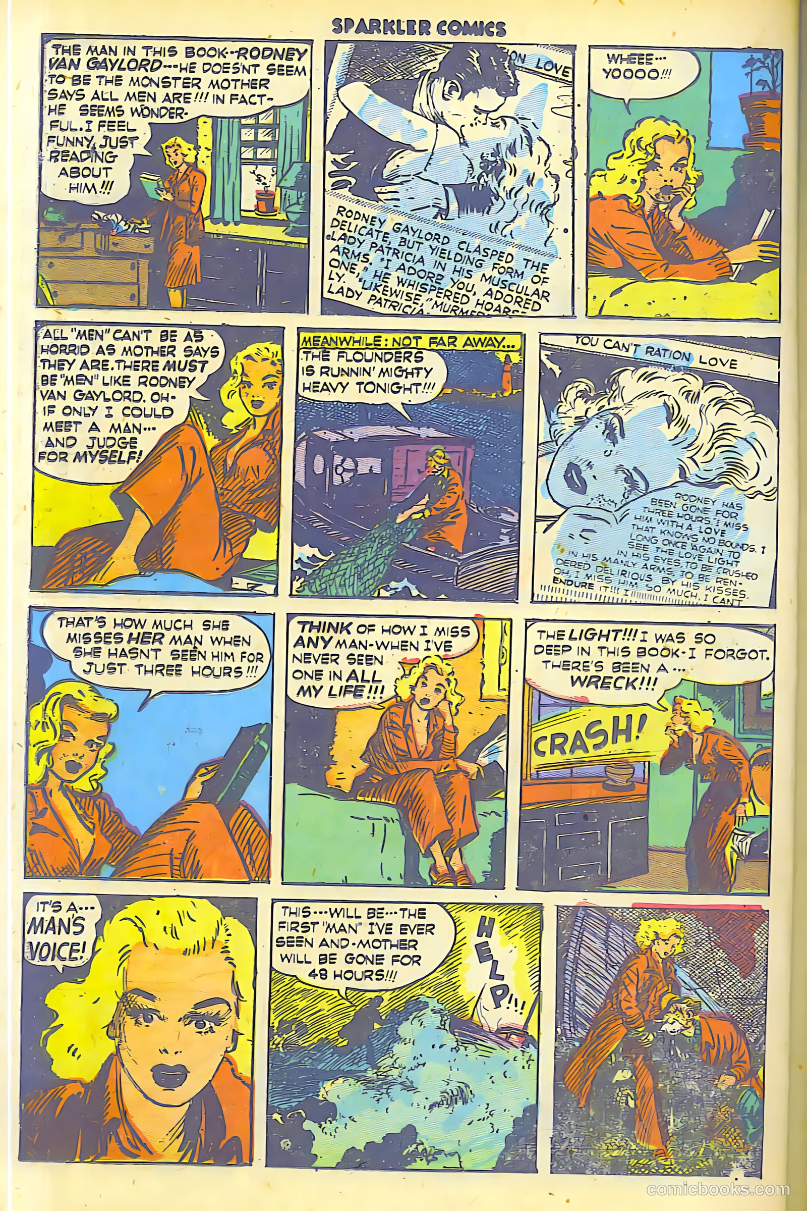 Sparkler Comics #63 (1948) — page 2 of 12