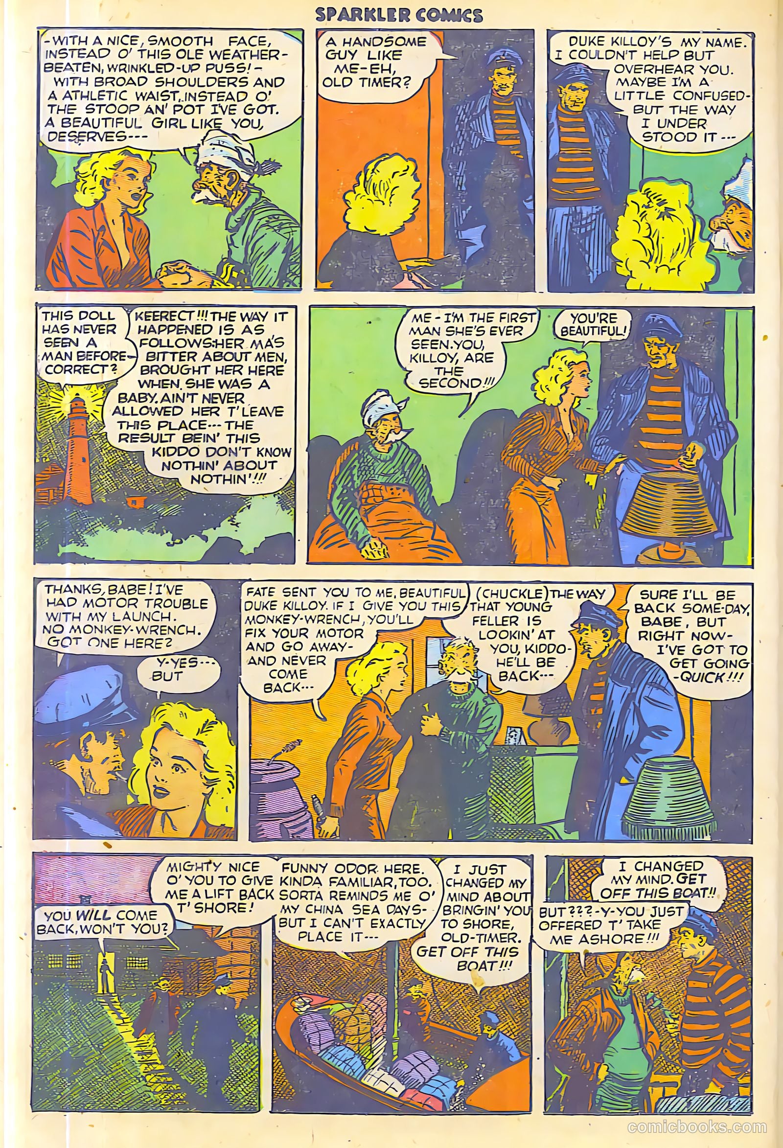 Sparkler Comics #63 (1948) — page 4 of 12