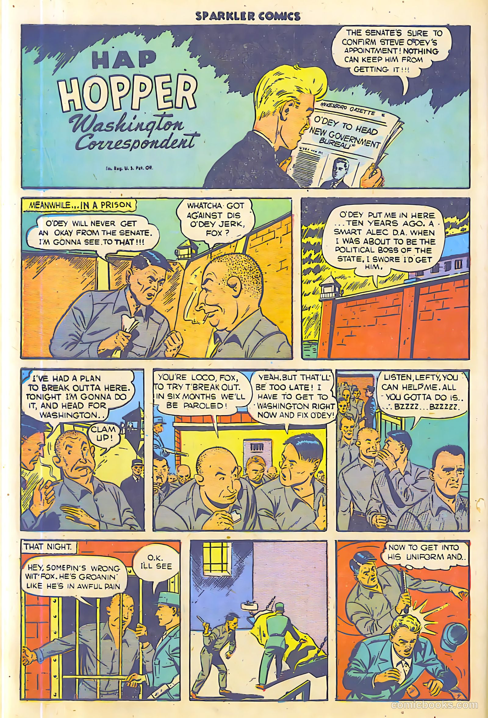 Sparkler Comics #63 (1948) — page 7 of 12