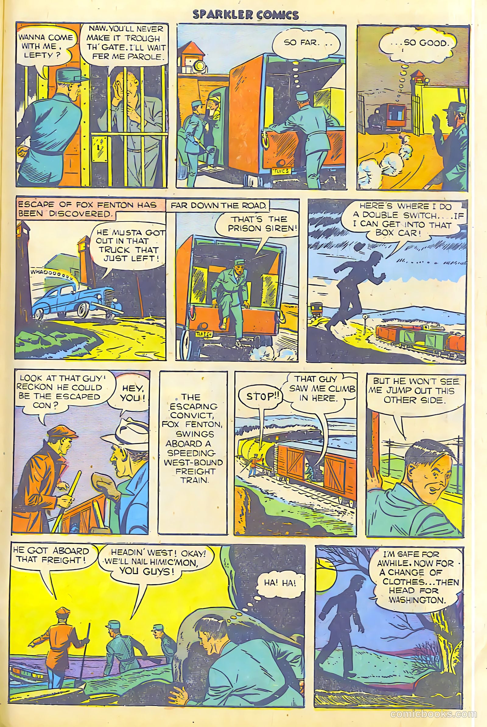 Sparkler Comics #63 (1948) — page 8 of 12