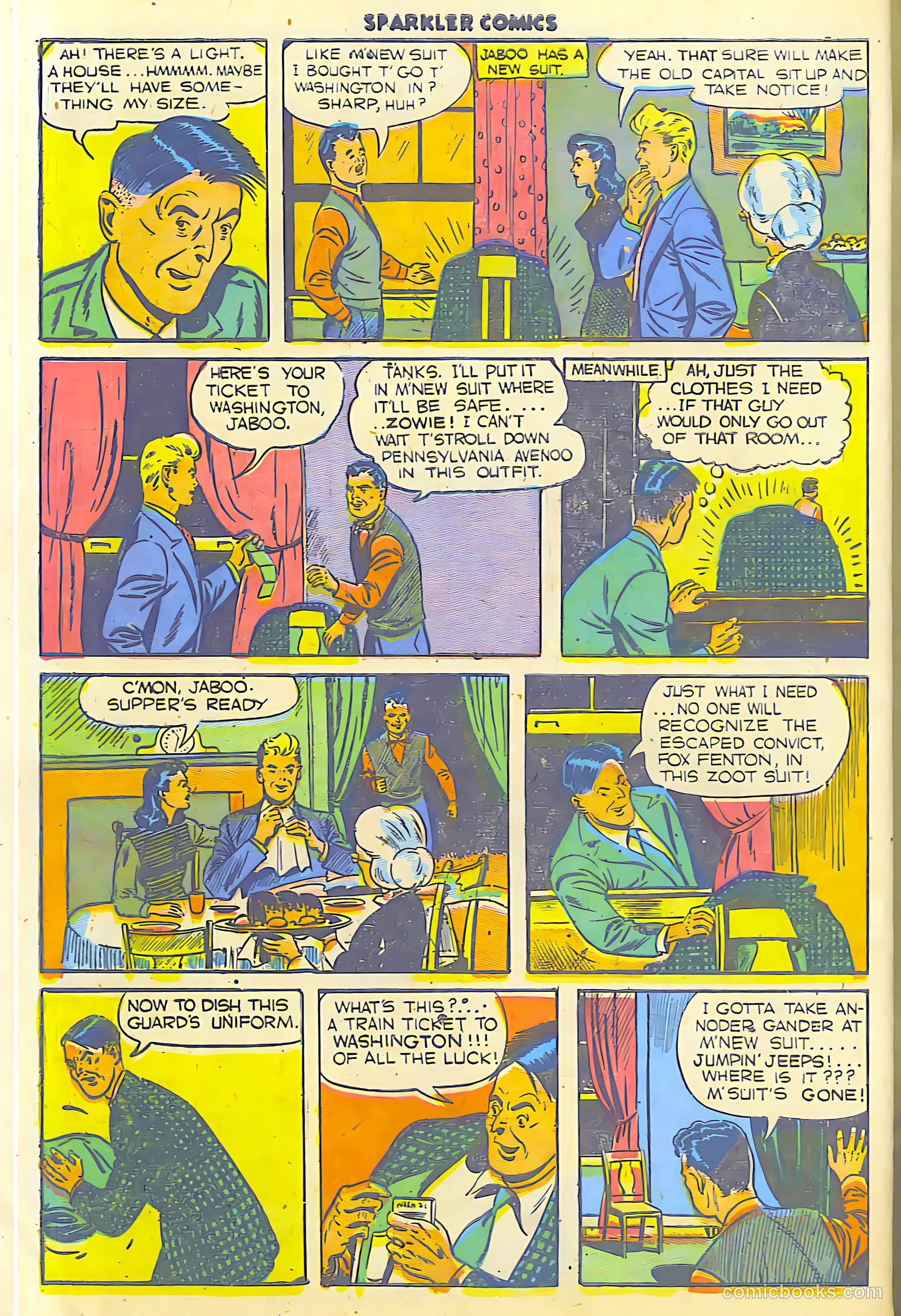 Sparkler Comics #63 (1948) — page 9 of 12