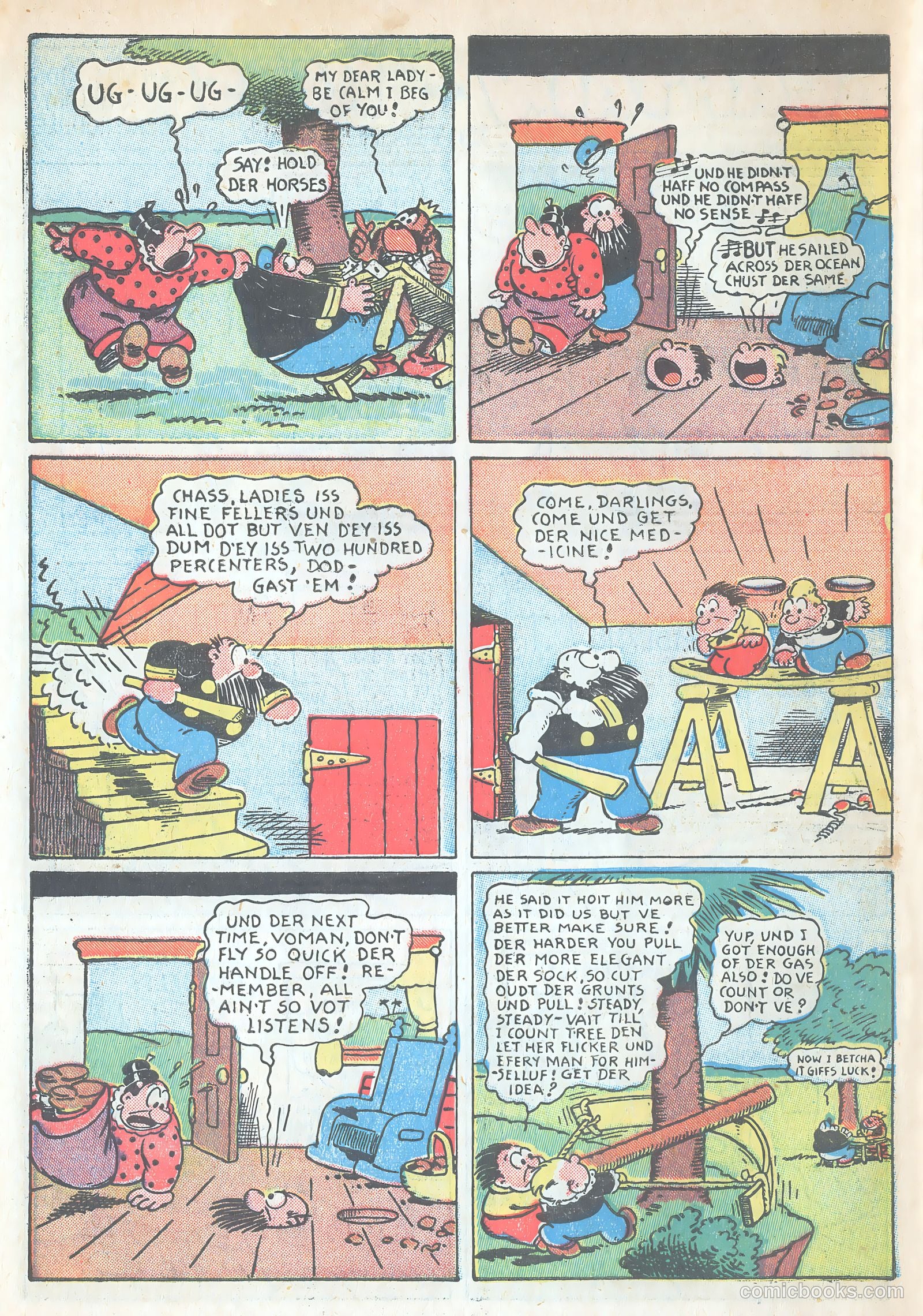 Comics on Parade, Special Issue #1 (1946) — page 34 of 37