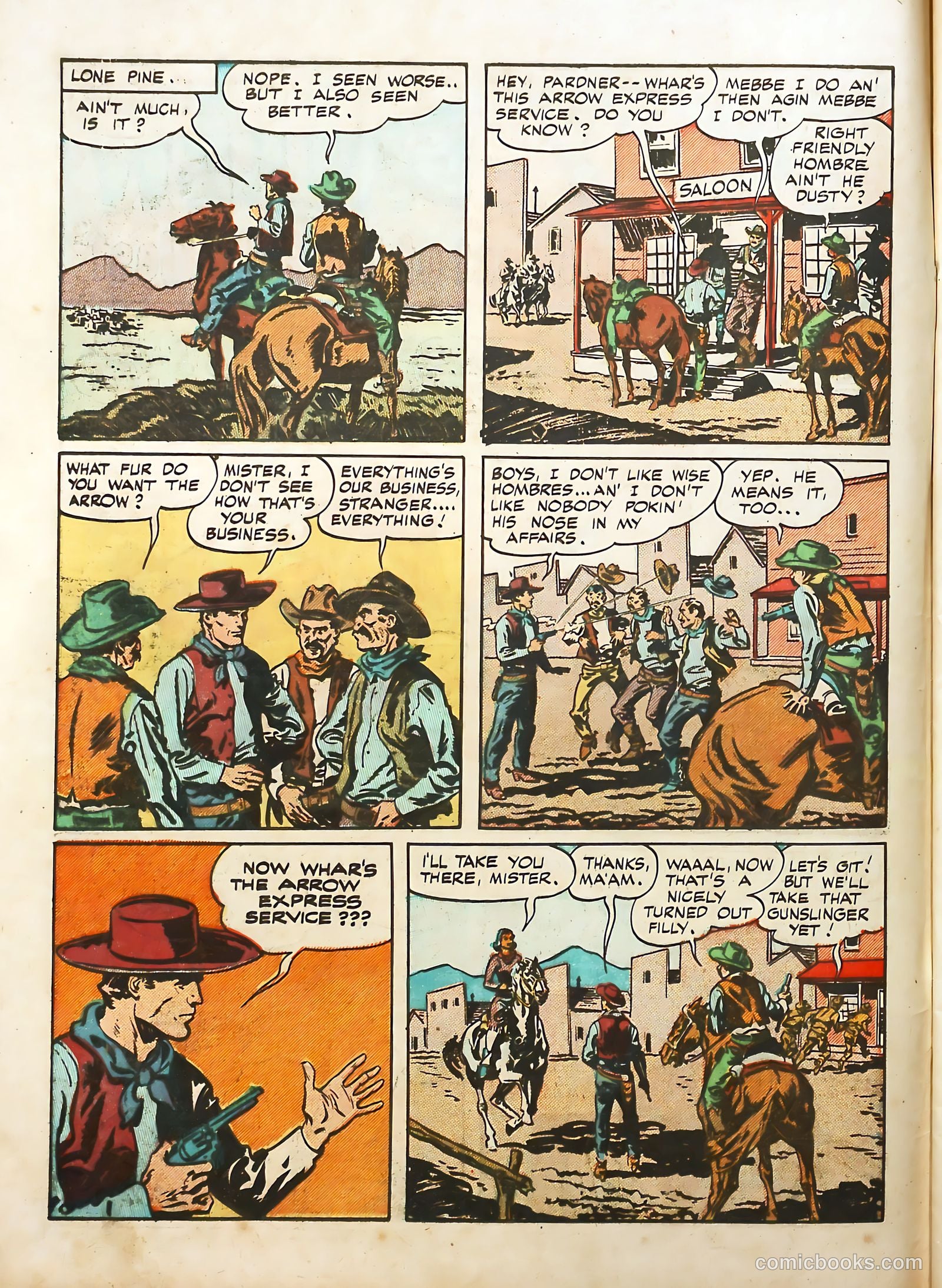 Prize Comics Western #70 (1950) — page 4 of 52