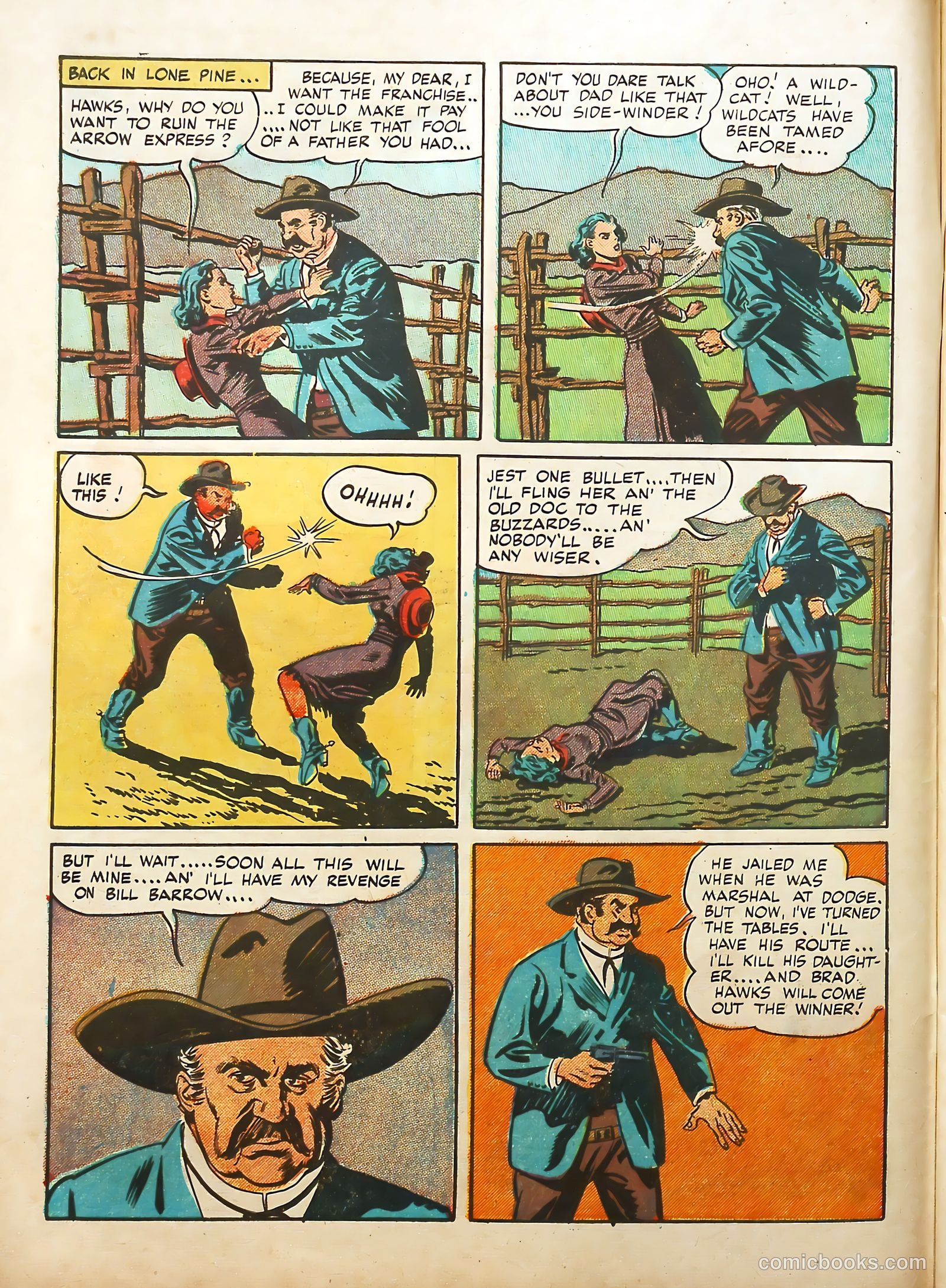 Prize Comics Western #70 (1950) — page 12 of 52