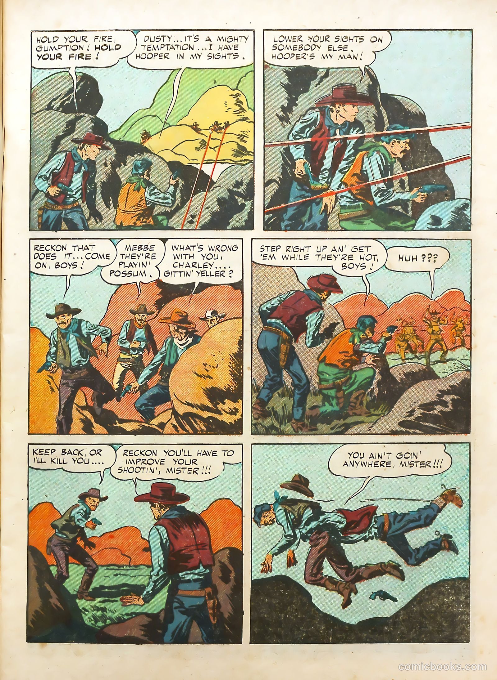 Prize Comics Western #70 (1950) — page 13 of 52