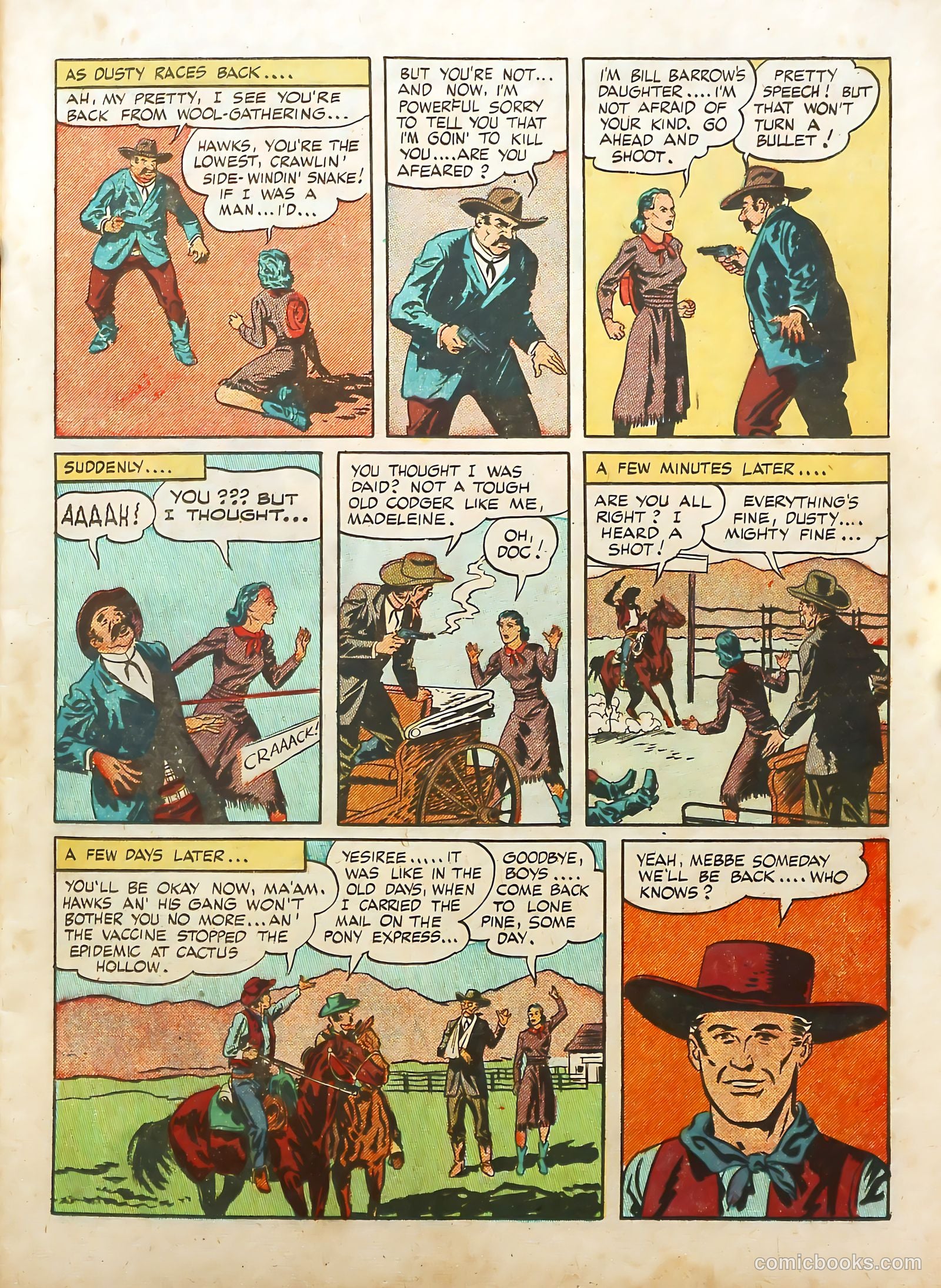 Prize Comics Western #70 (1950) — page 15 of 52