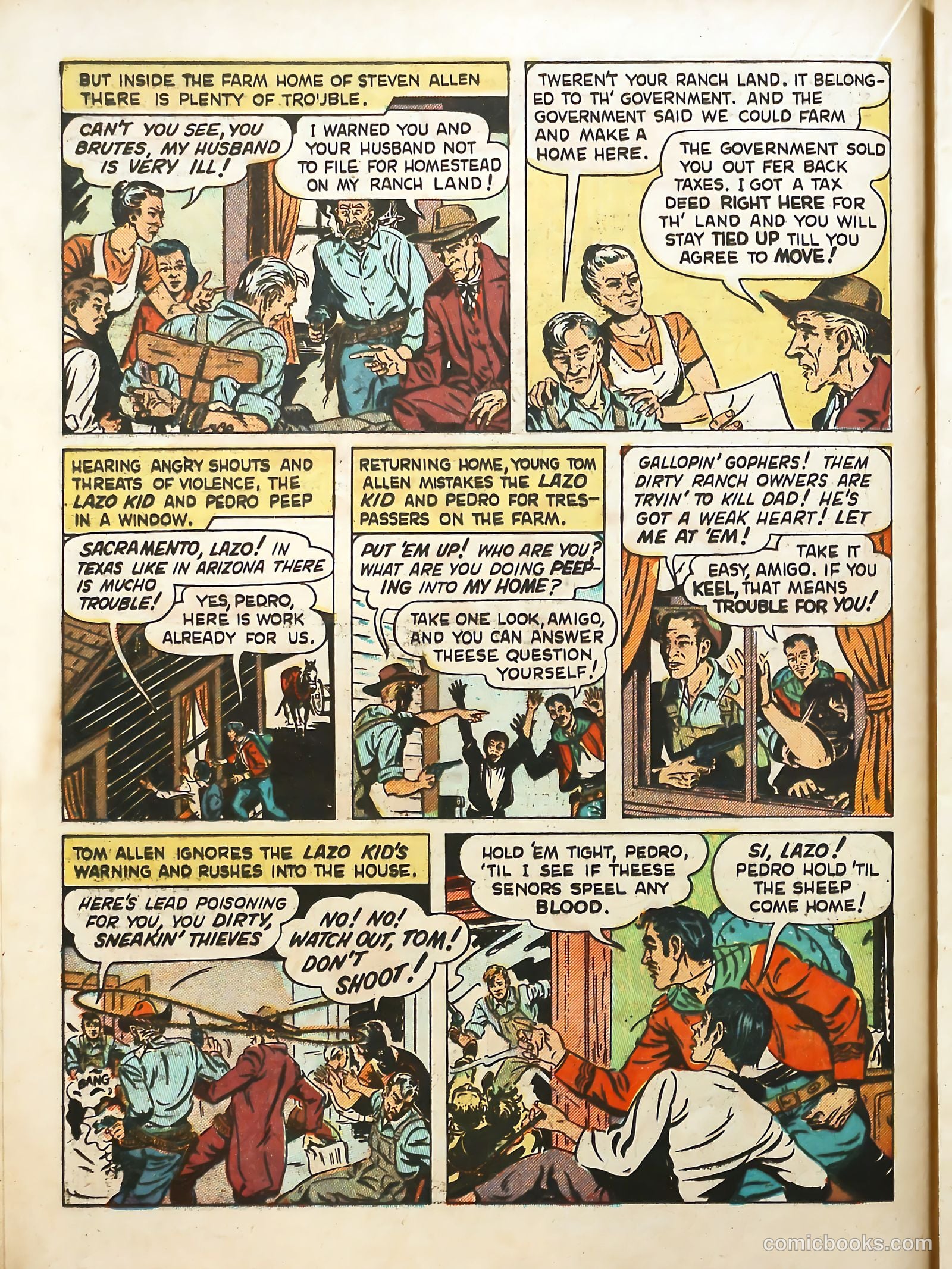 Prize Comics Western #70 (1950) — page 24 of 52