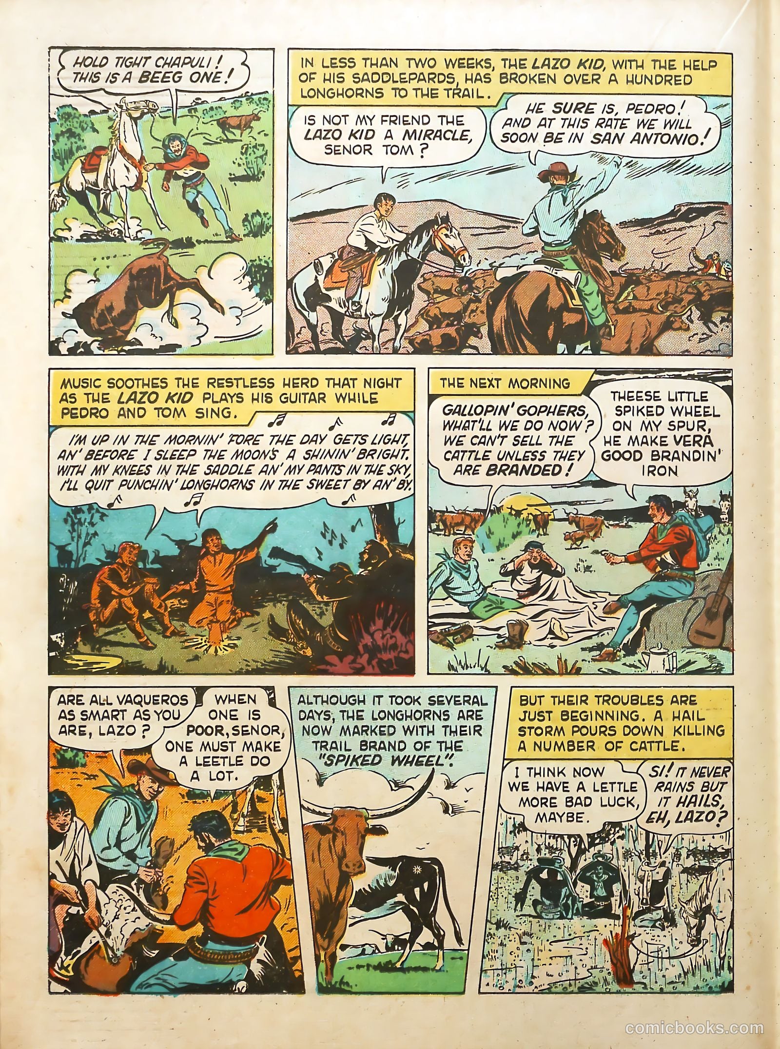 Prize Comics Western #70 (1950) — page 26 of 52