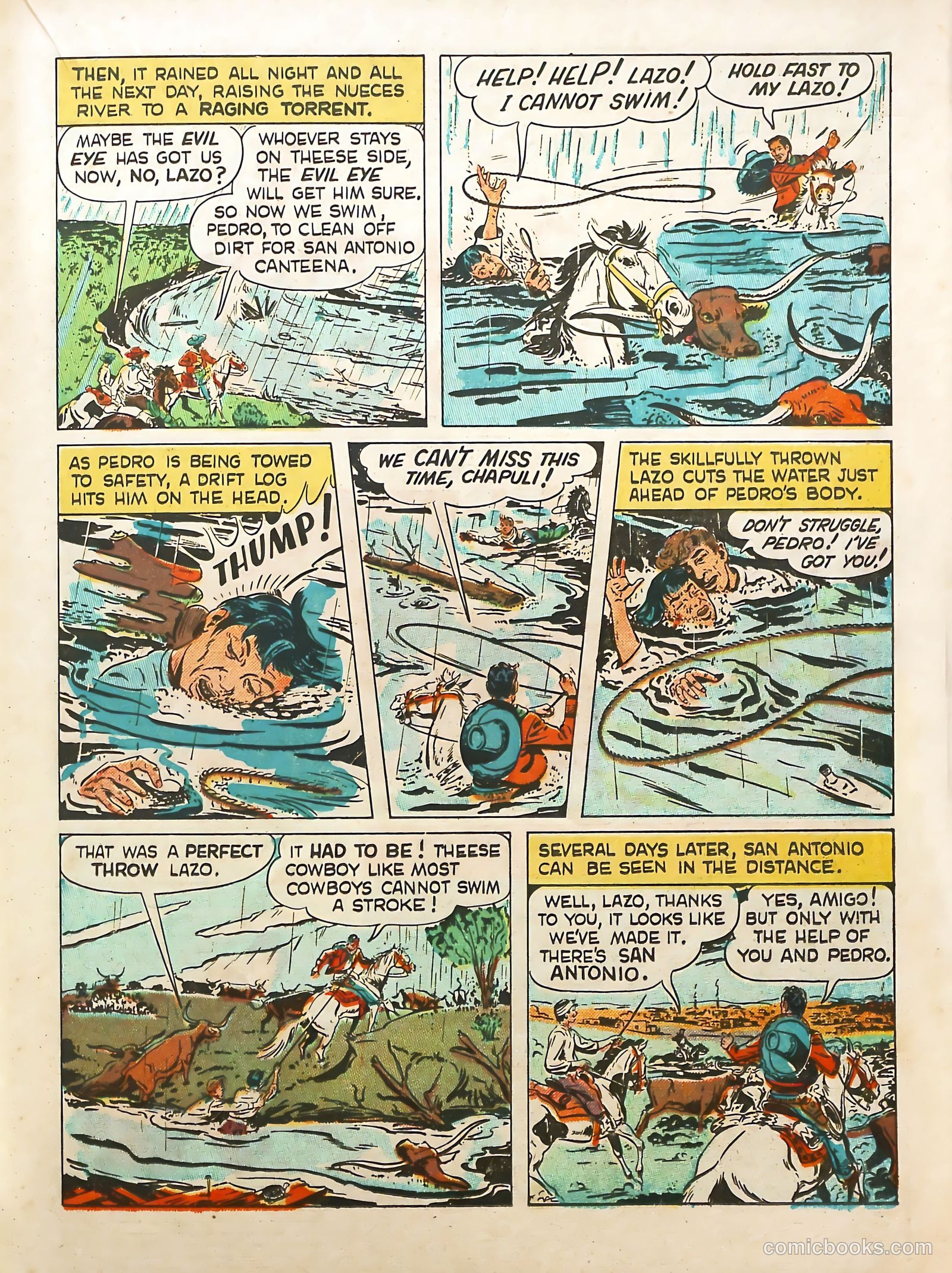 Prize Comics Western #70 (1950) — page 27 of 52