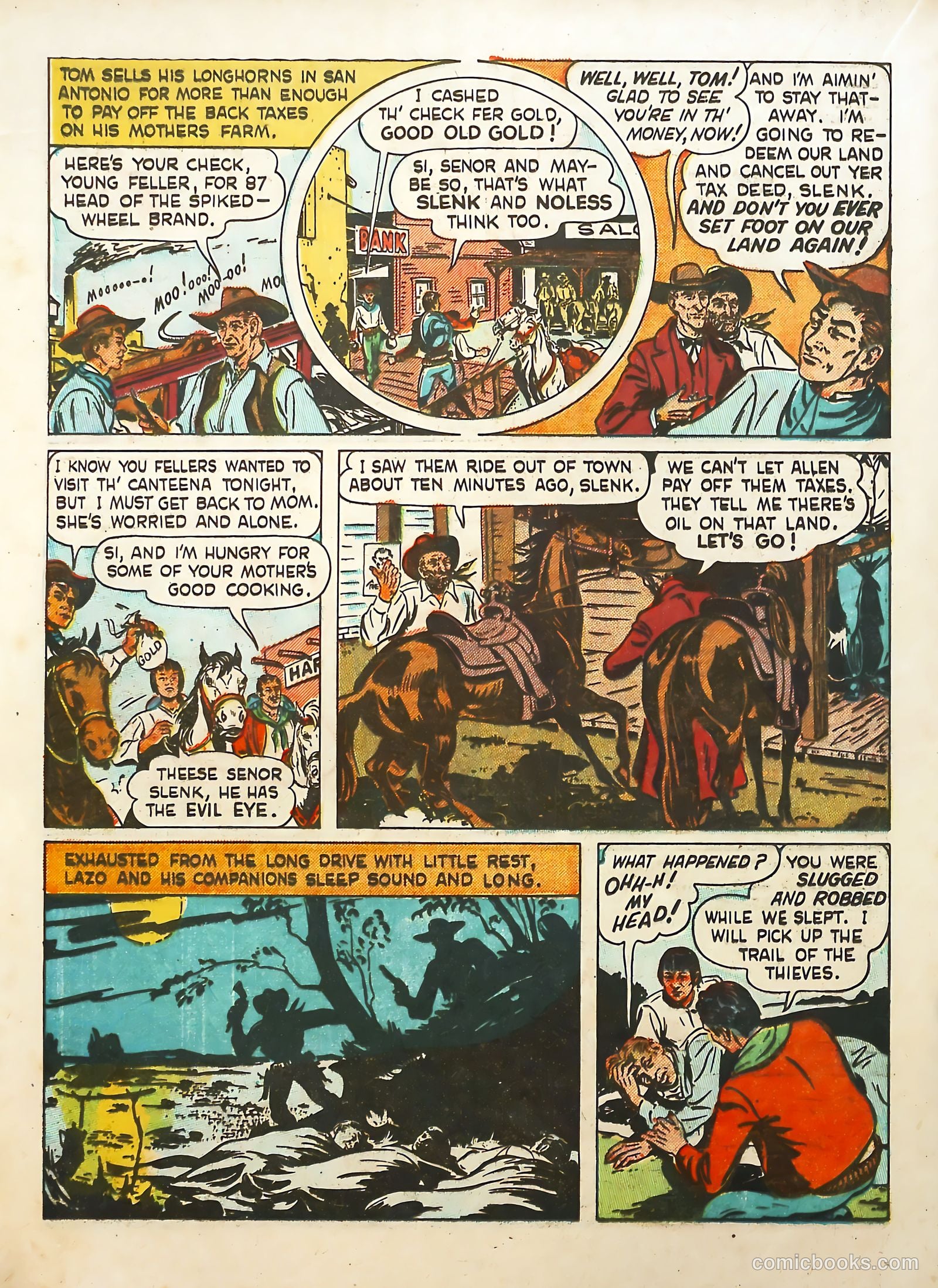 Prize Comics Western #70 (1950) — page 28 of 52