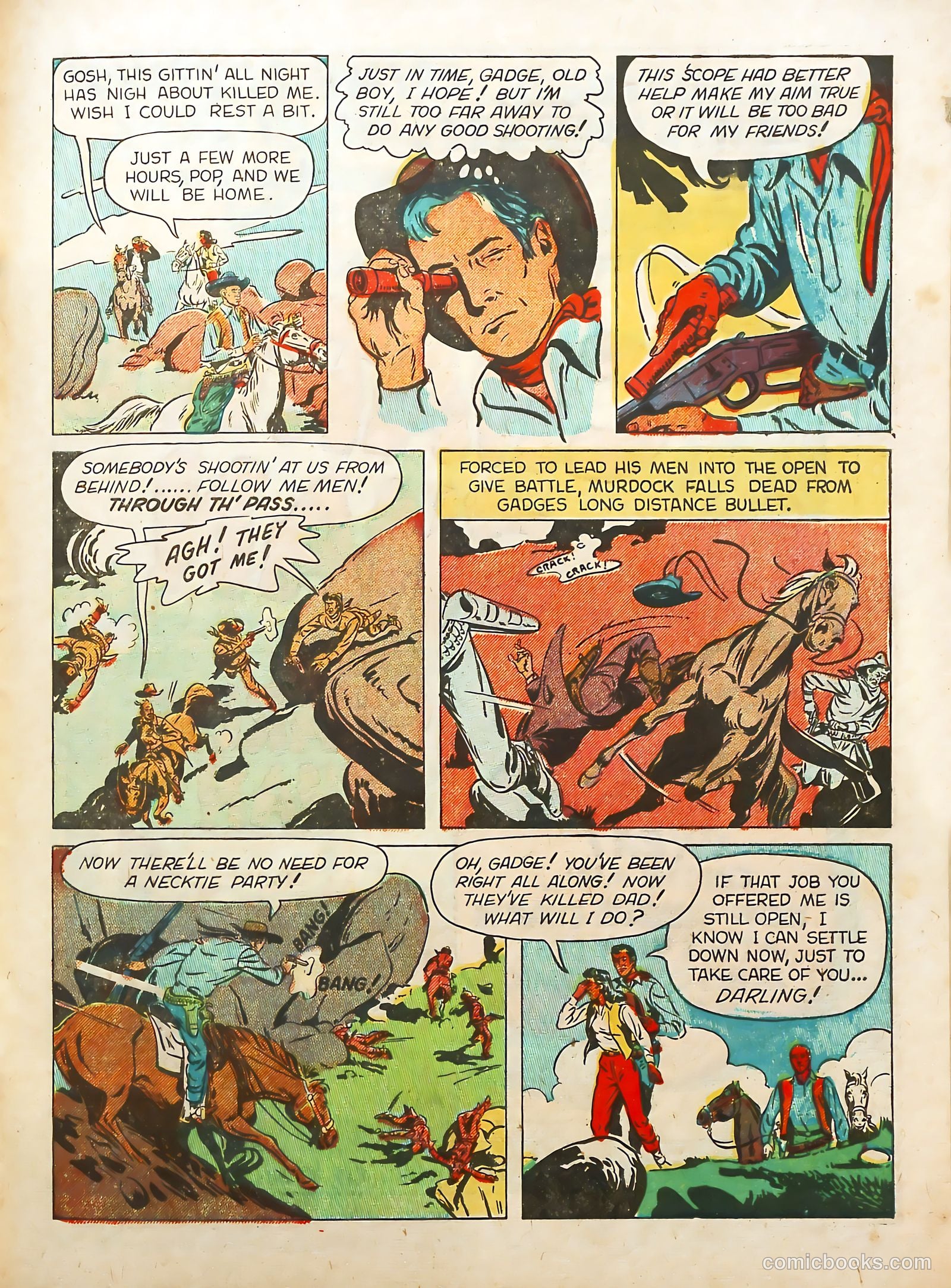 Prize Comics Western #70 (1950) — page 39 of 52