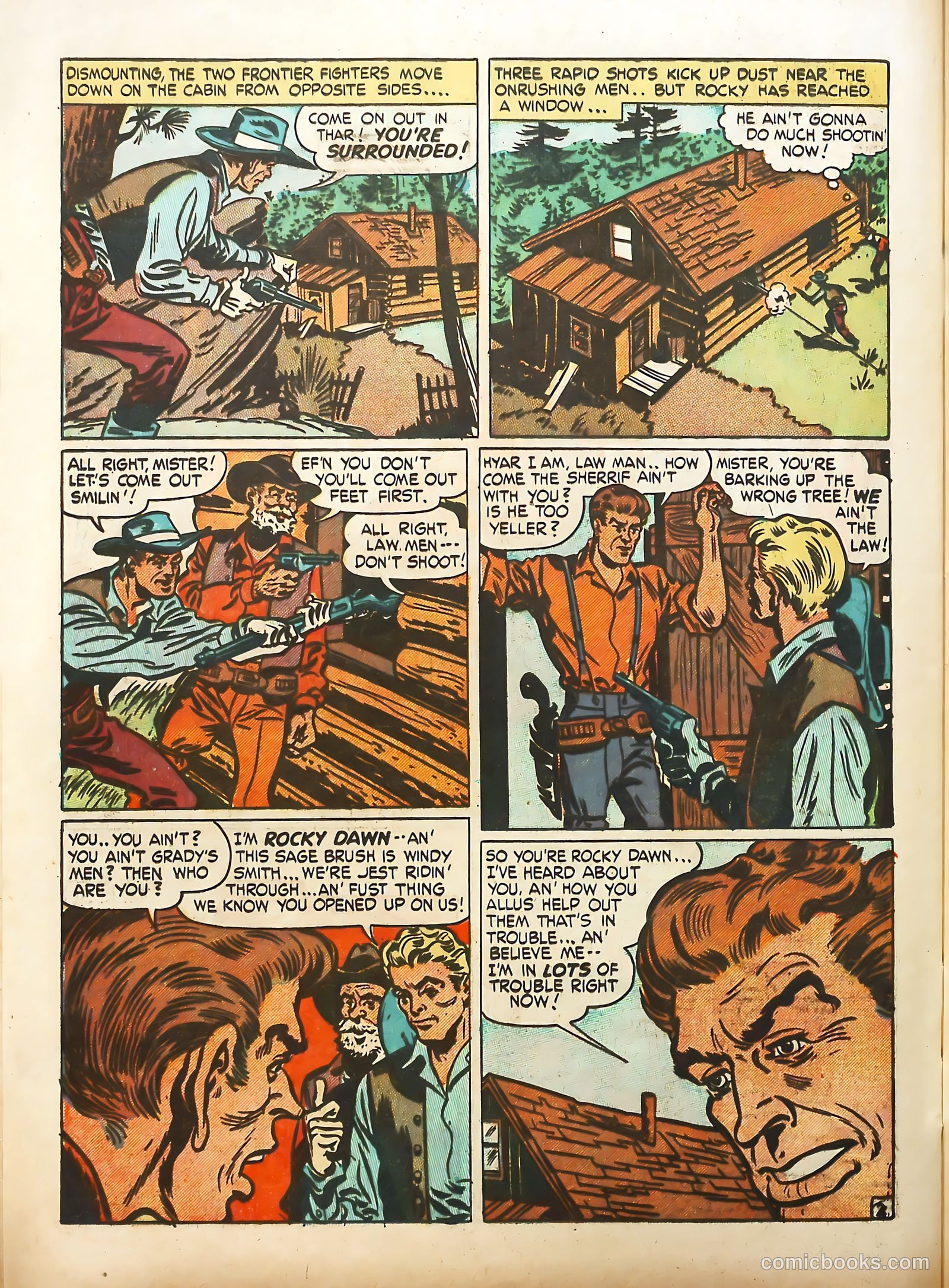 Prize Comics Western #70 (1950) — page 42 of 52