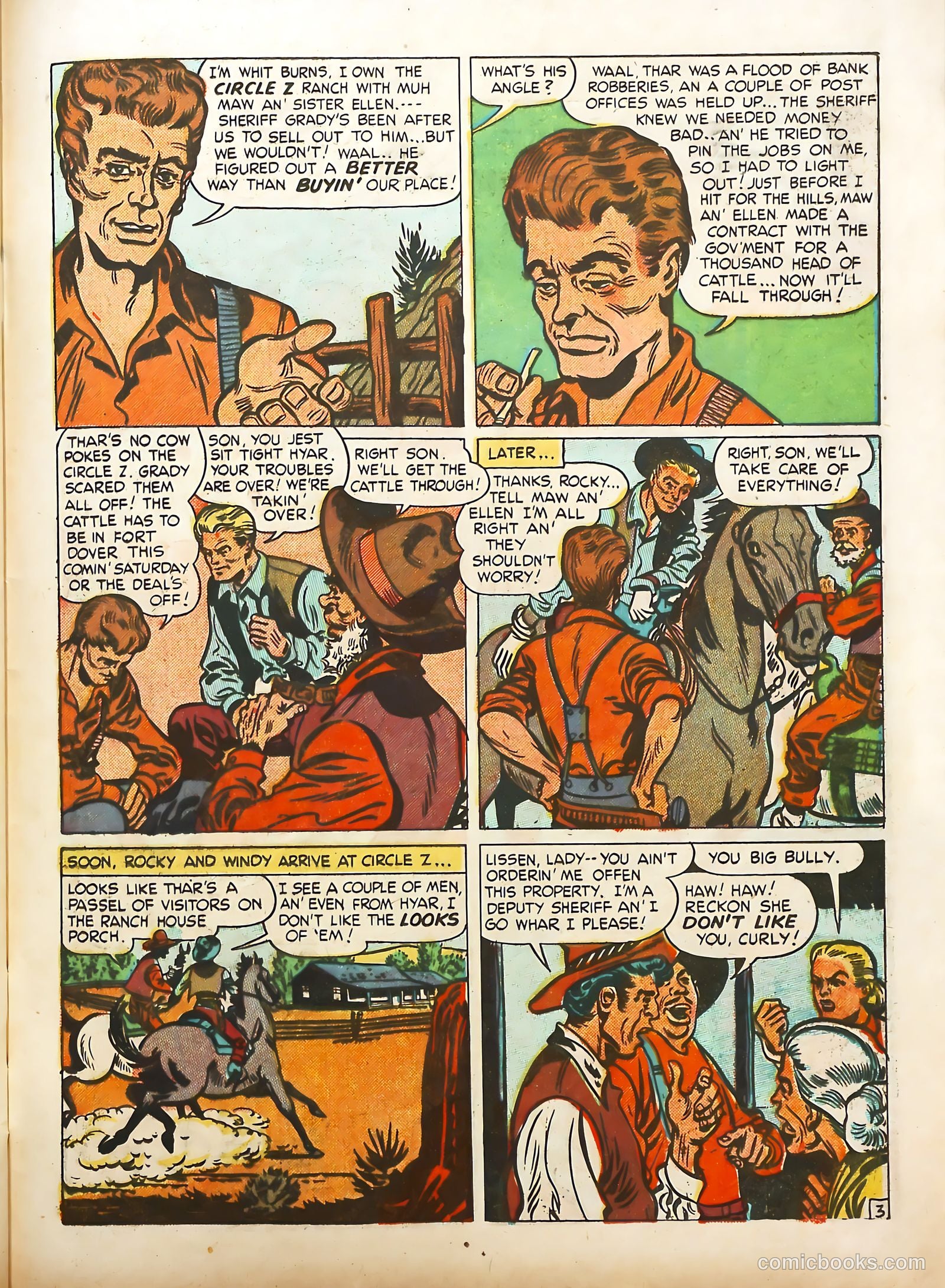 Prize Comics Western #70 (1950) — page 43 of 52