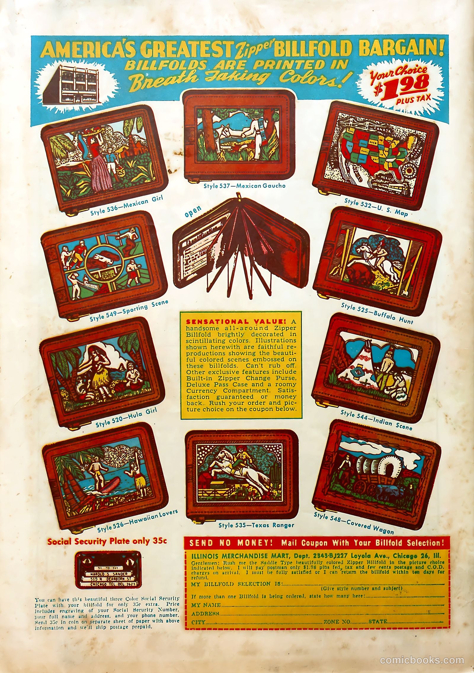 Prize Comics Western #70 (1950) — page 52 of 52