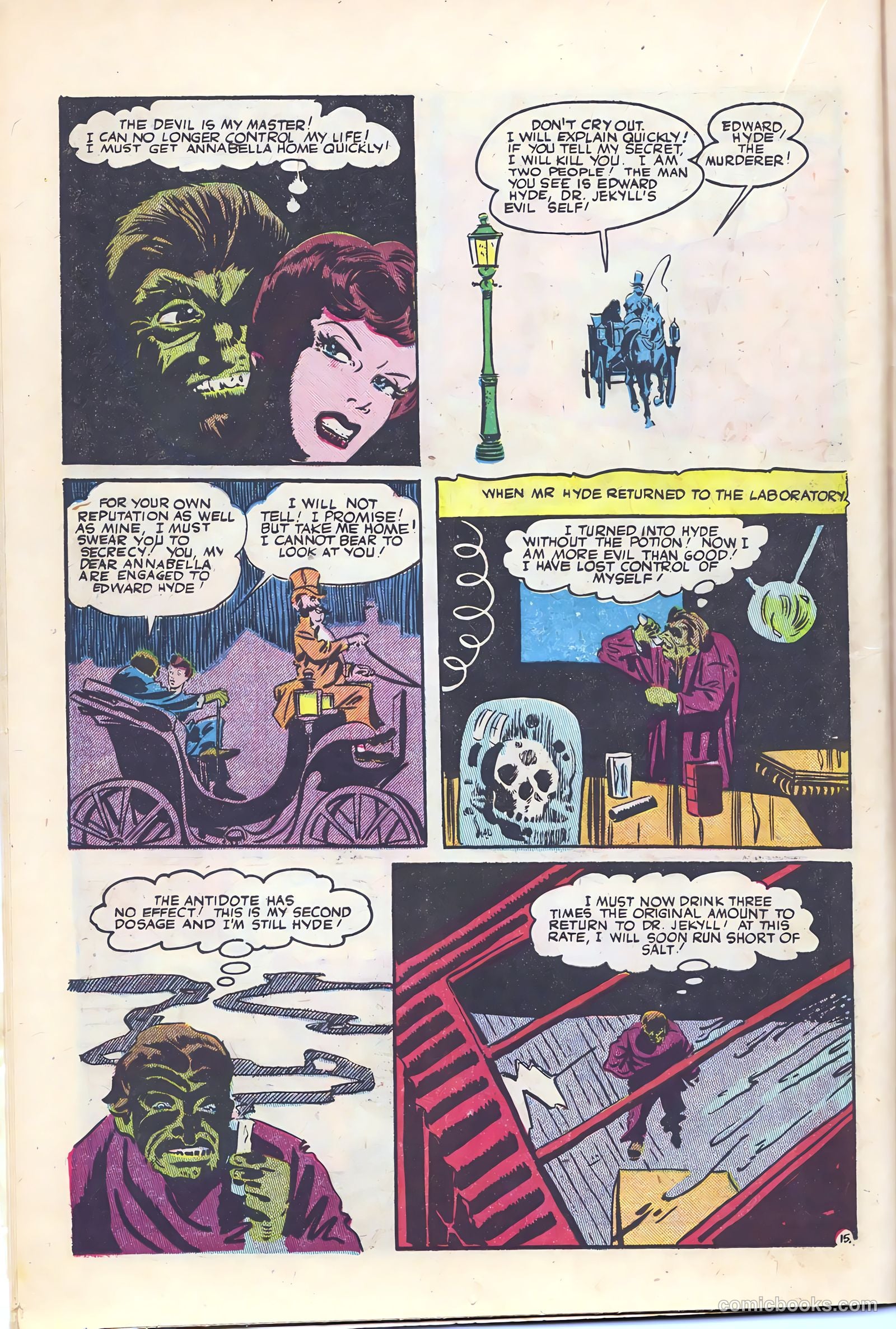 A Star Presentation Magazine 3 - Dr. Jekyll & Mr. Hyde #1 — page 16 of 28