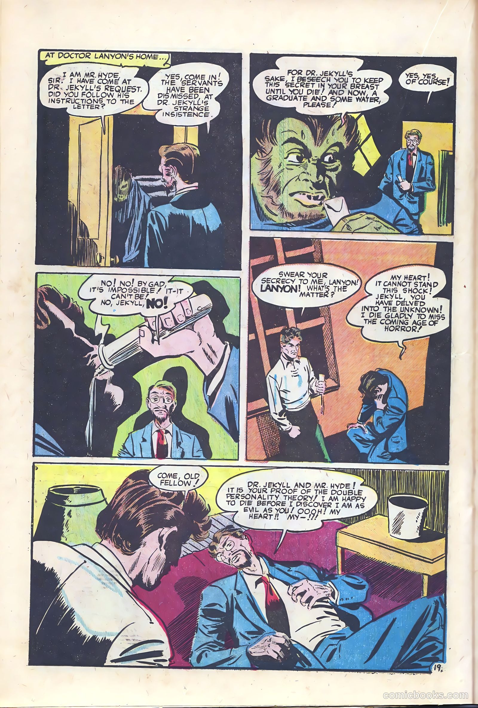A Star Presentation Magazine 3 - Dr. Jekyll & Mr. Hyde #1 — page 20 of 28