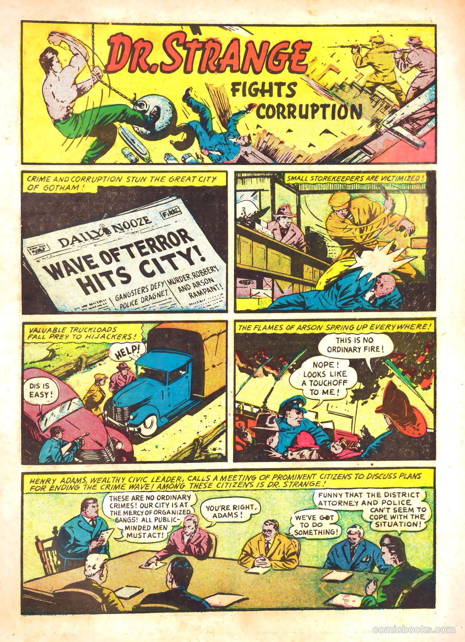 Thrilling Comics #5 (1940) — page 3 of 68