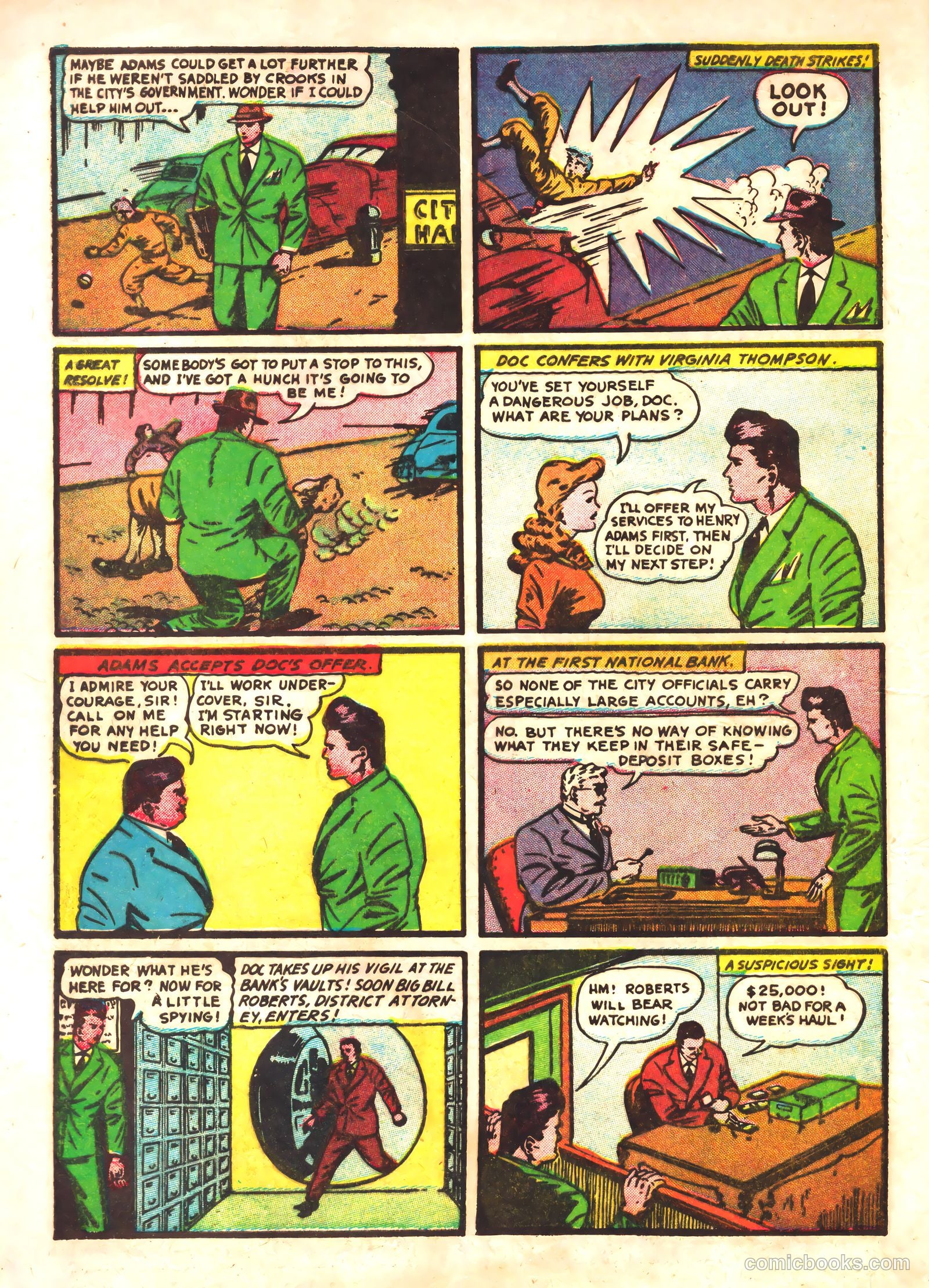 Thrilling Comics #5 (1940) — page 4 of 68