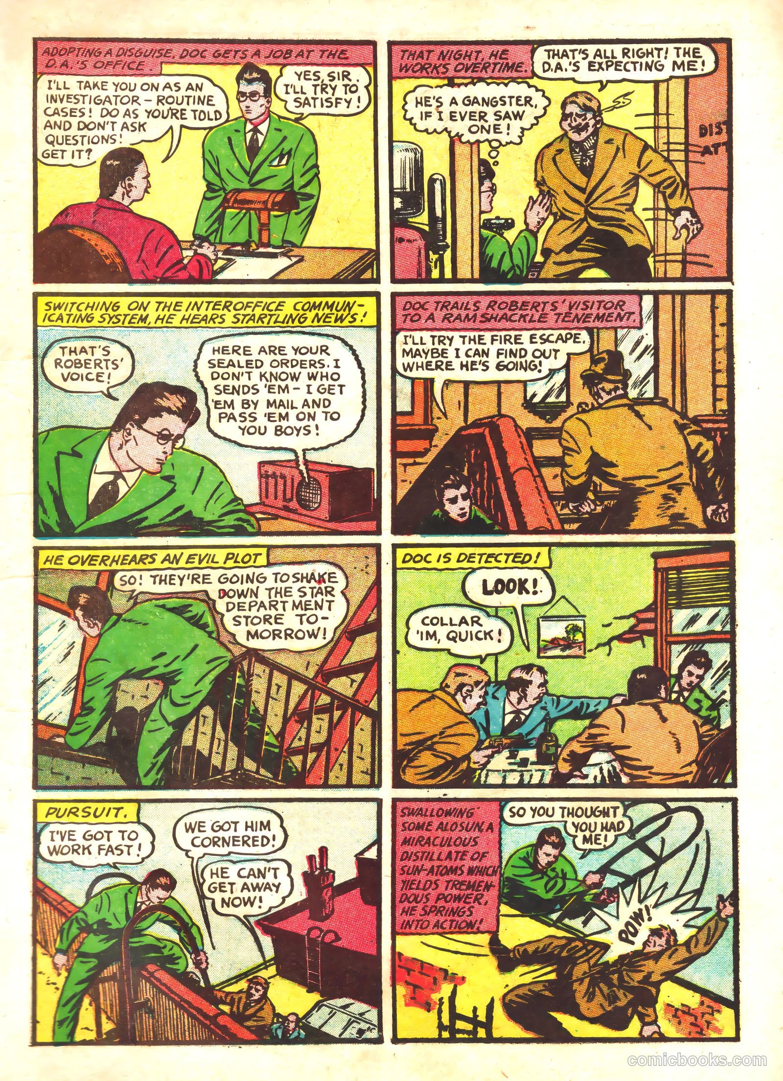 Thrilling Comics #5 (1940) — page 5 of 68