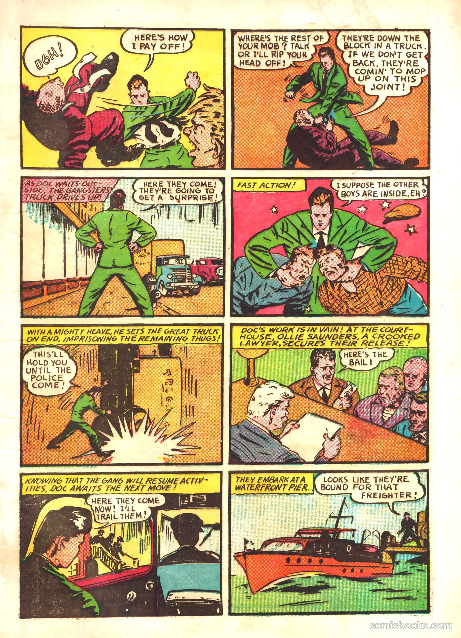 Thrilling Comics #5 (1940) — page 7 of 68