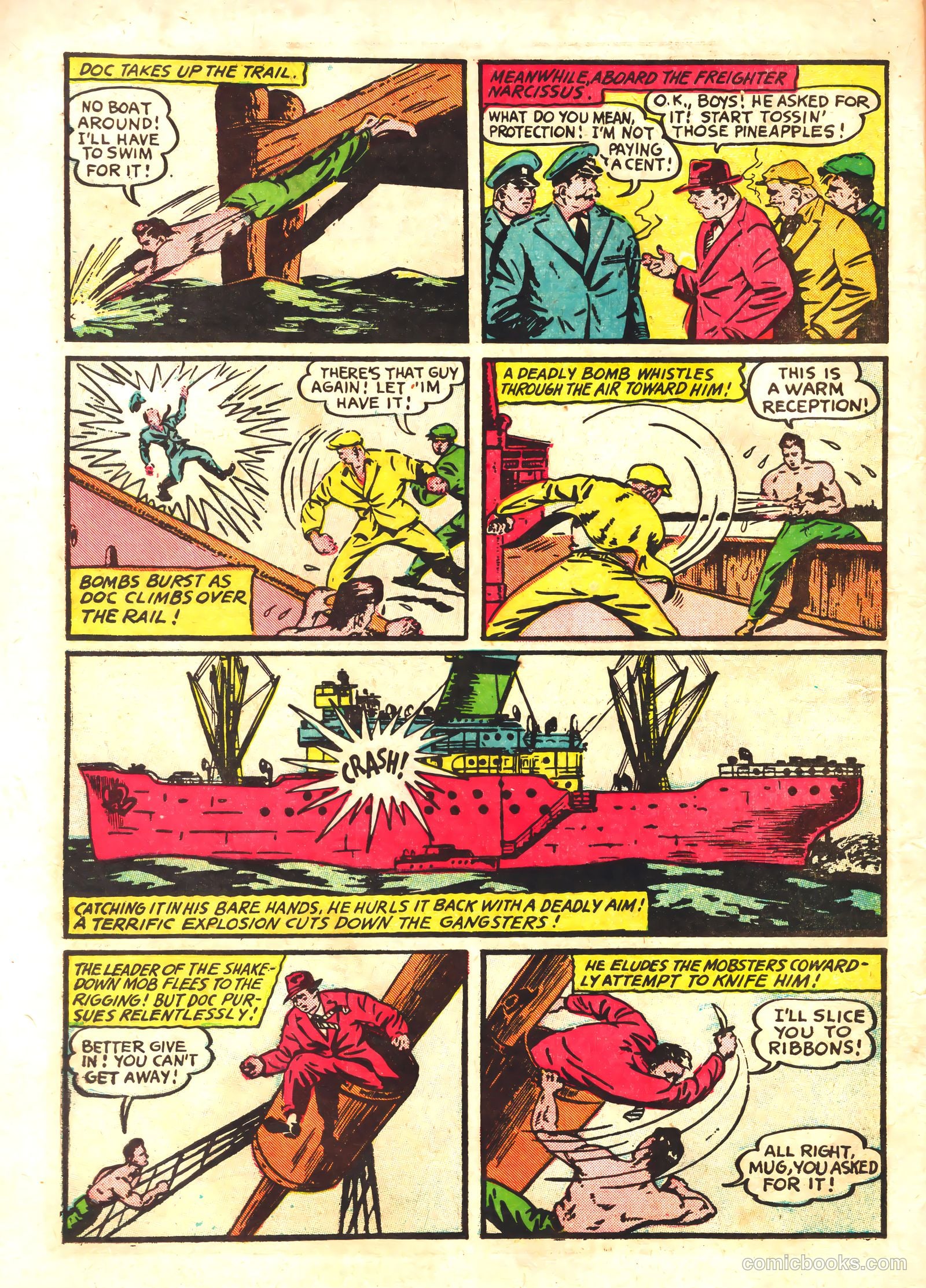 Thrilling Comics #5 (1940) — page 8 of 68