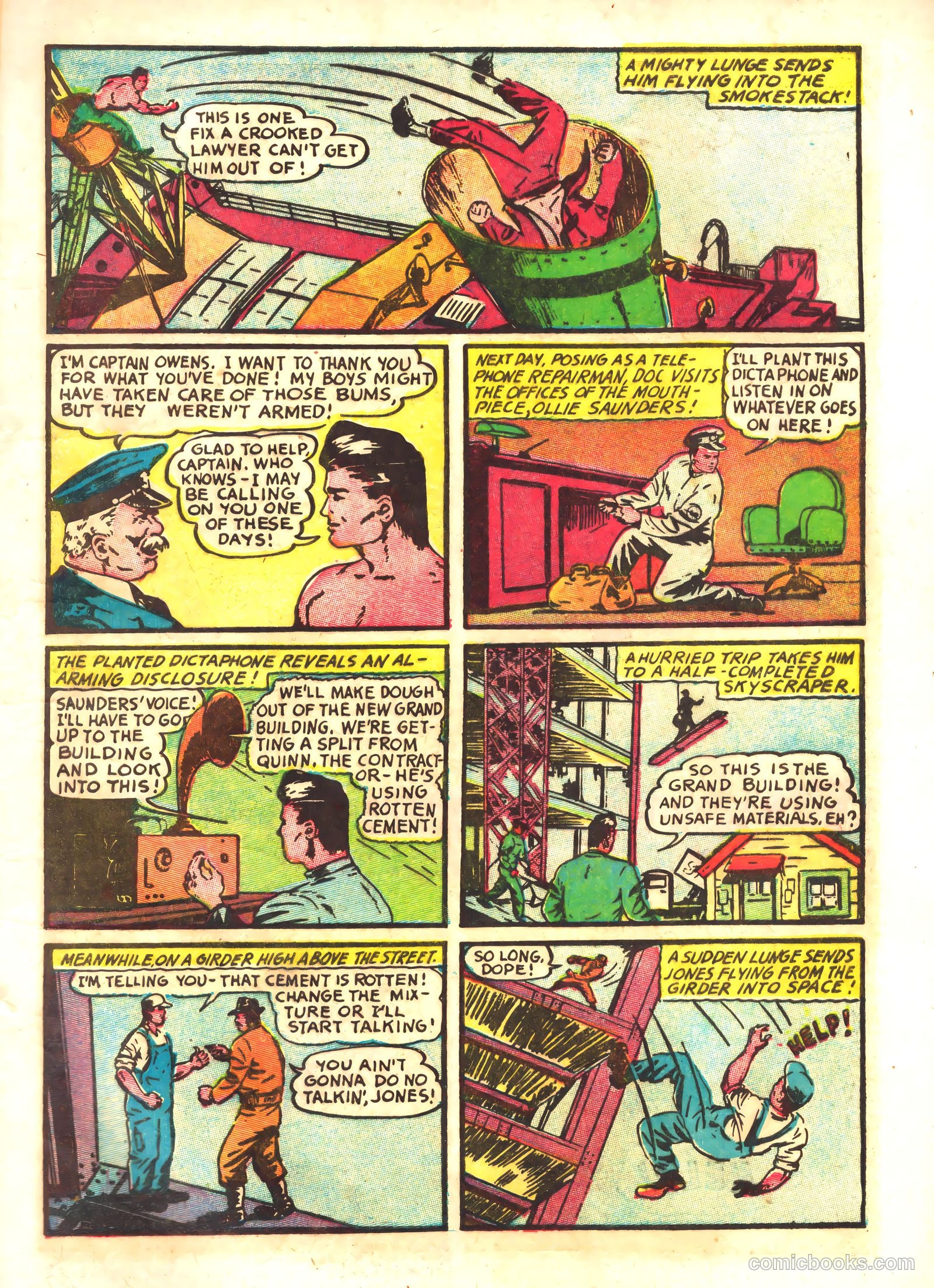 Thrilling Comics #5 (1940) — page 9 of 68