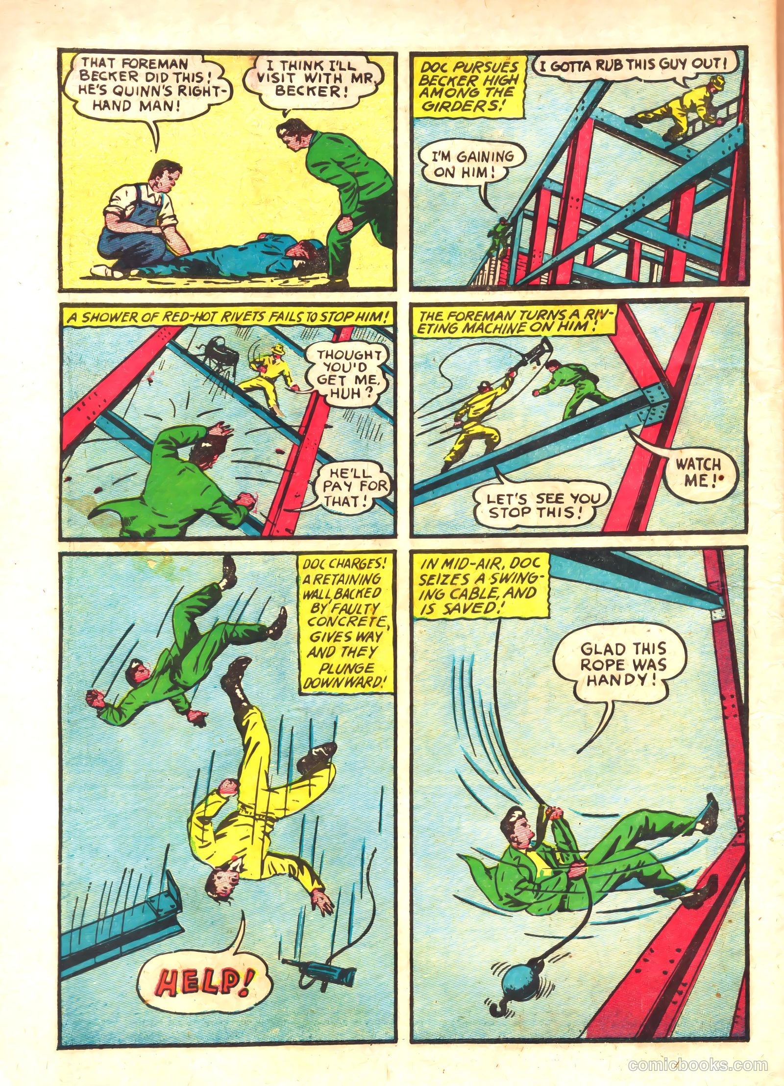 Thrilling Comics #5 (1940) — page 10 of 68