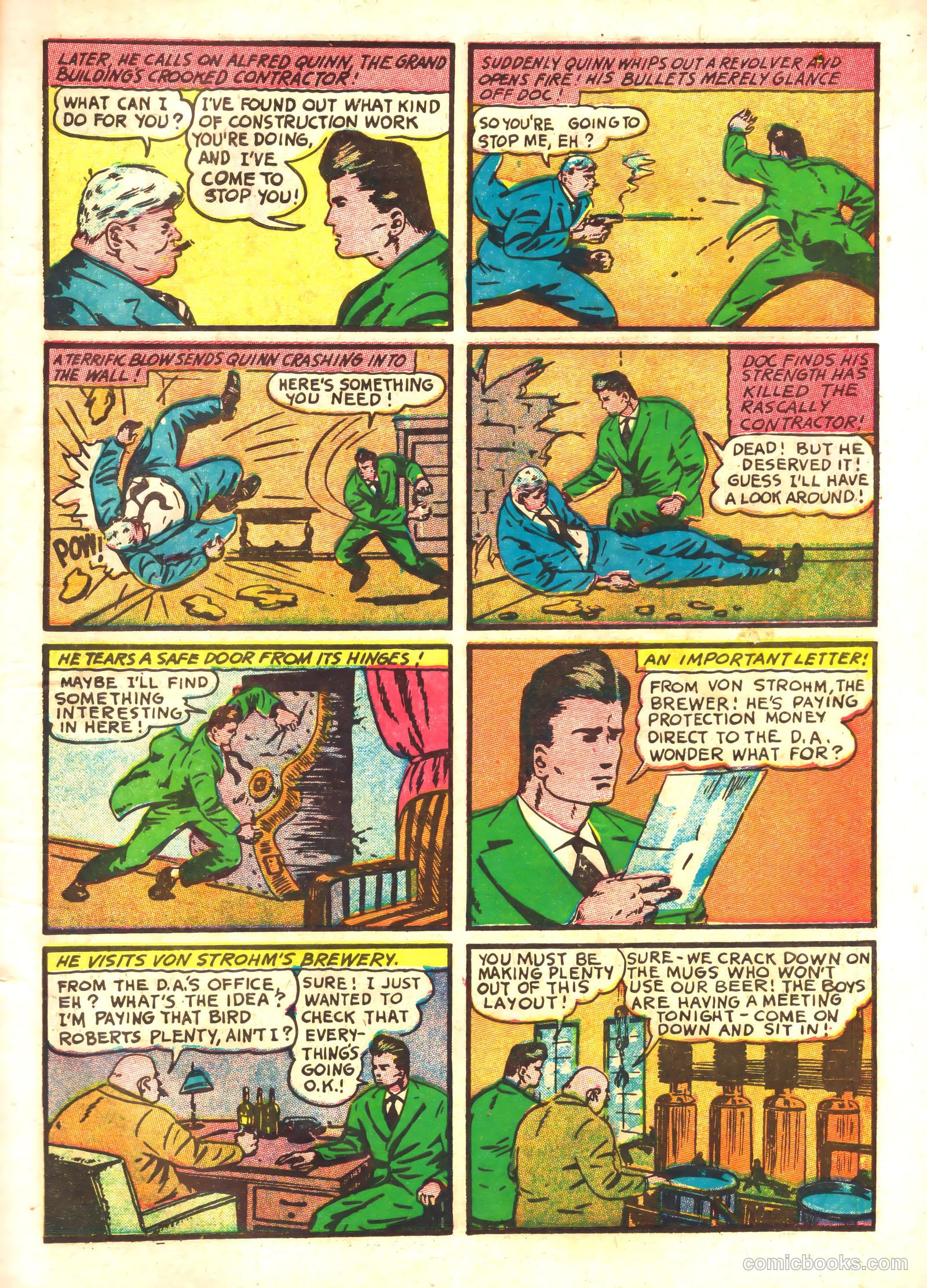 Thrilling Comics #5 (1940) — page 11 of 68
