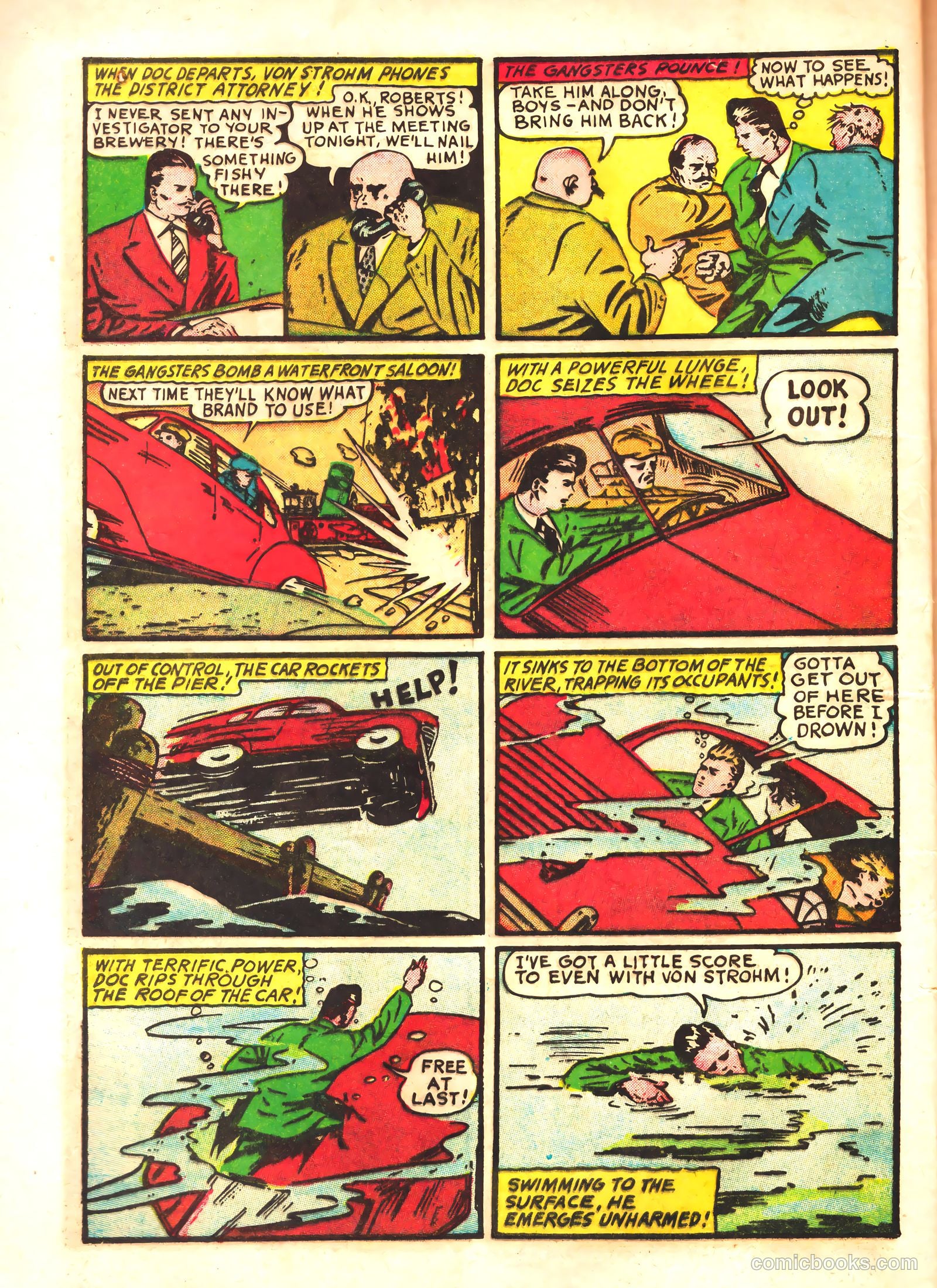 Thrilling Comics #5 (1940) — page 12 of 68