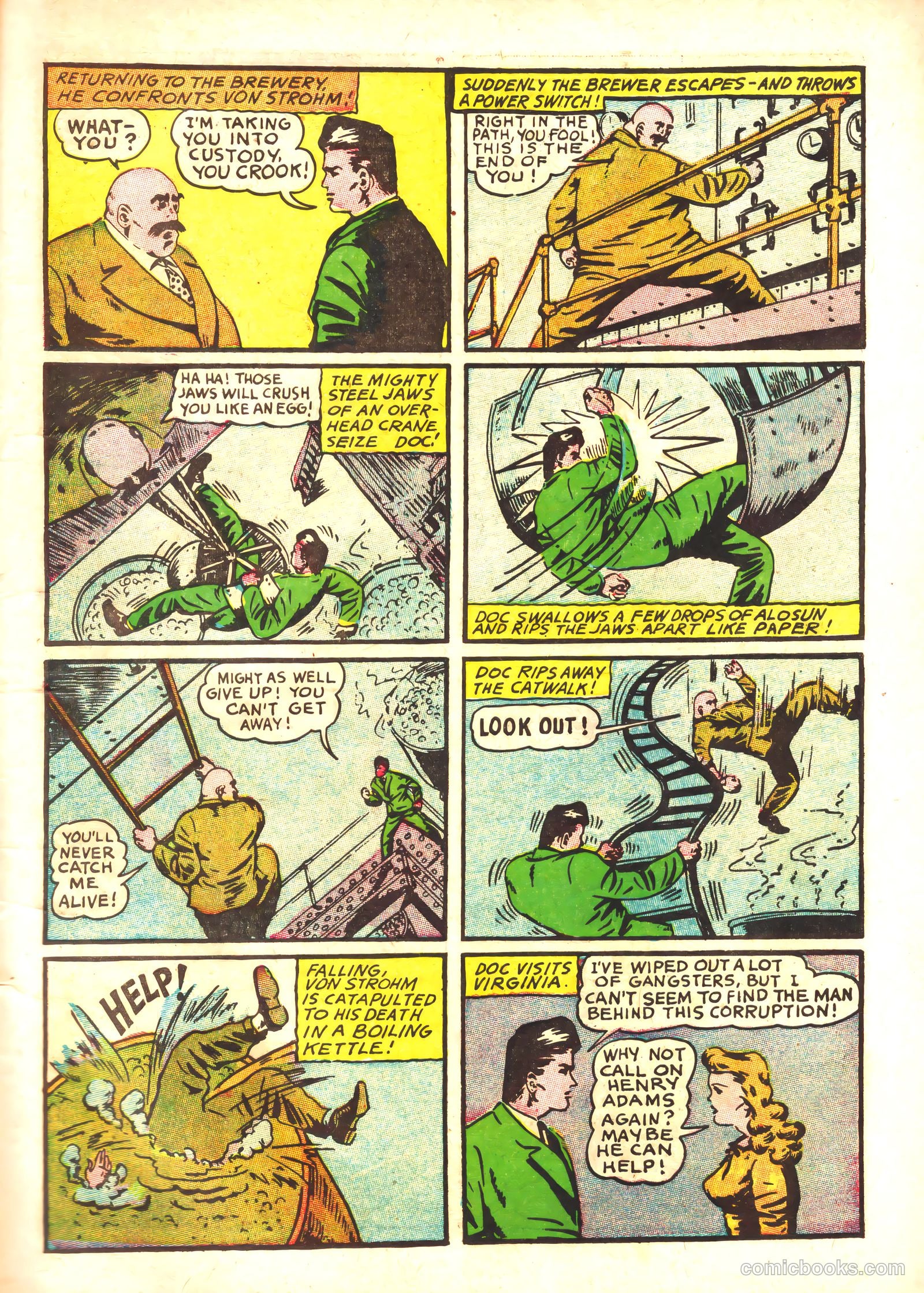 Thrilling Comics #5 (1940) — page 13 of 68