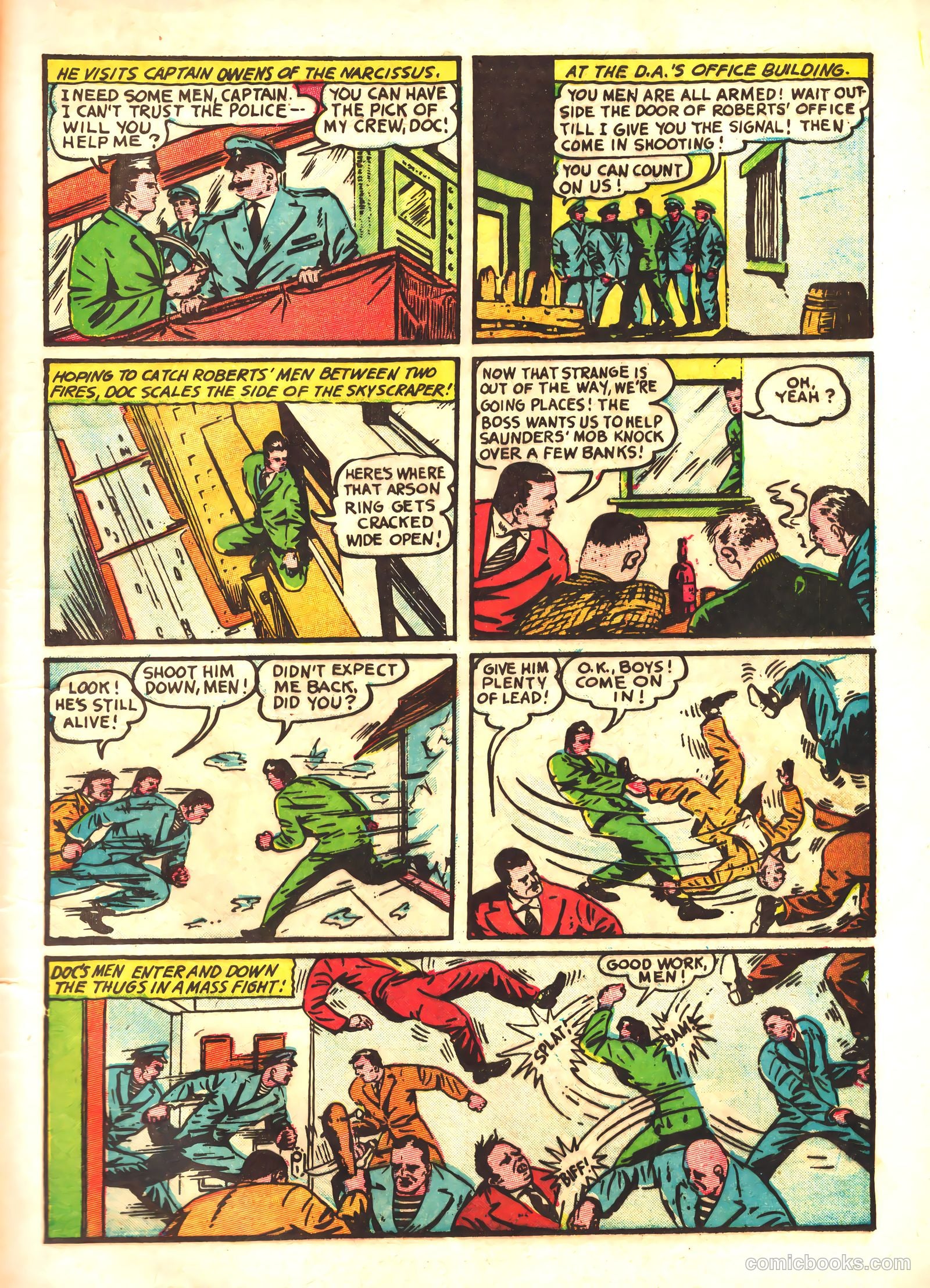 Thrilling Comics #5 (1940) — page 15 of 68