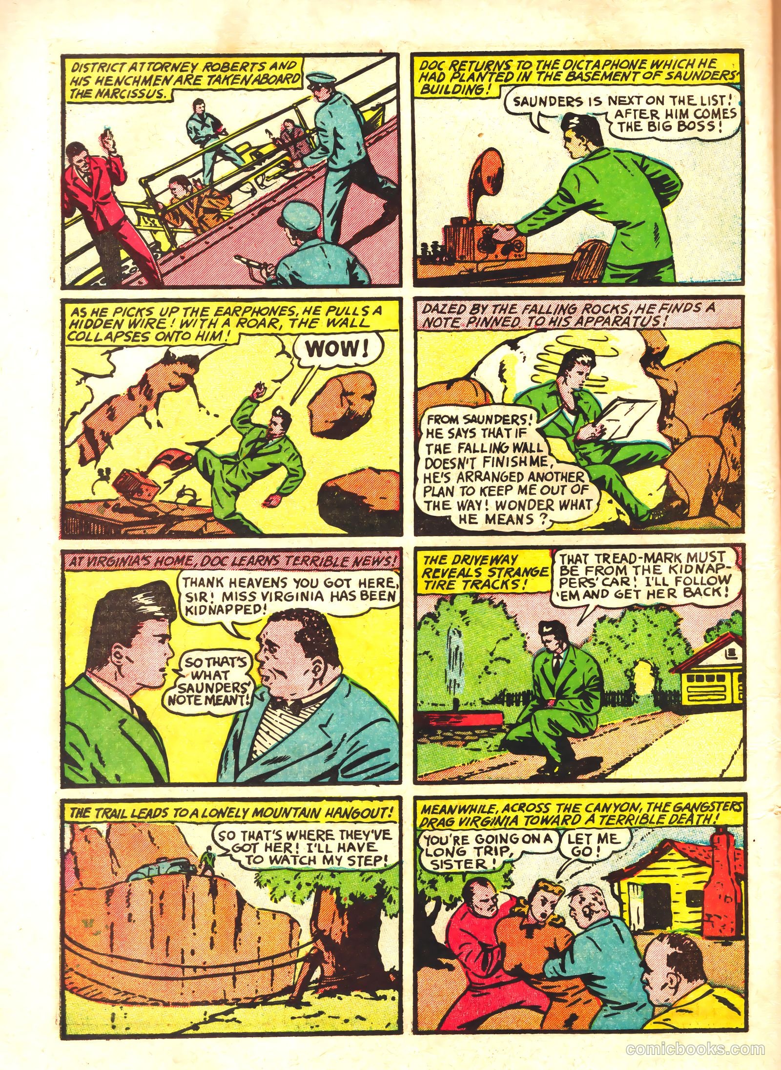 Thrilling Comics #5 (1940) — page 16 of 68