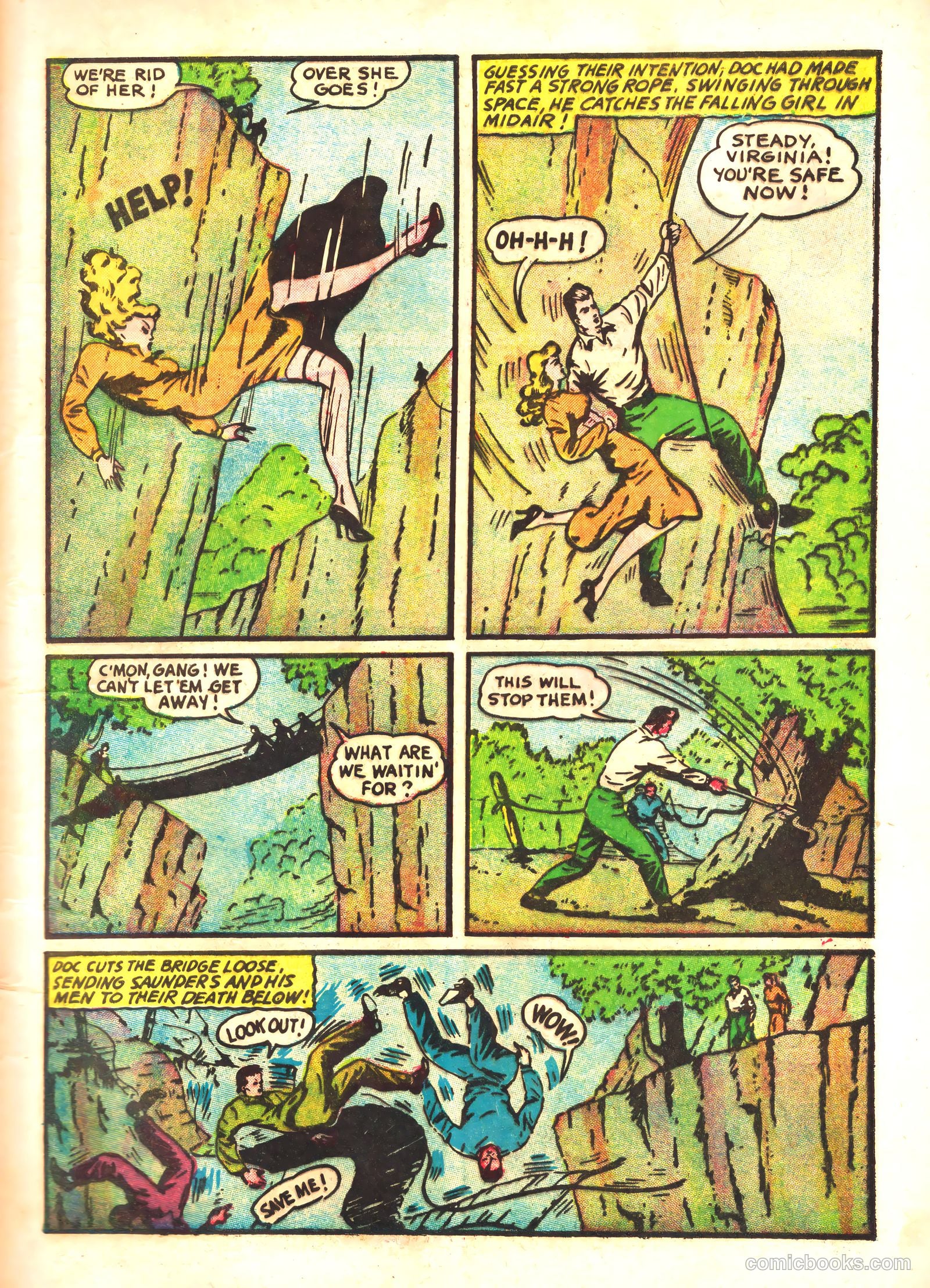 Thrilling Comics #5 (1940) — page 17 of 68