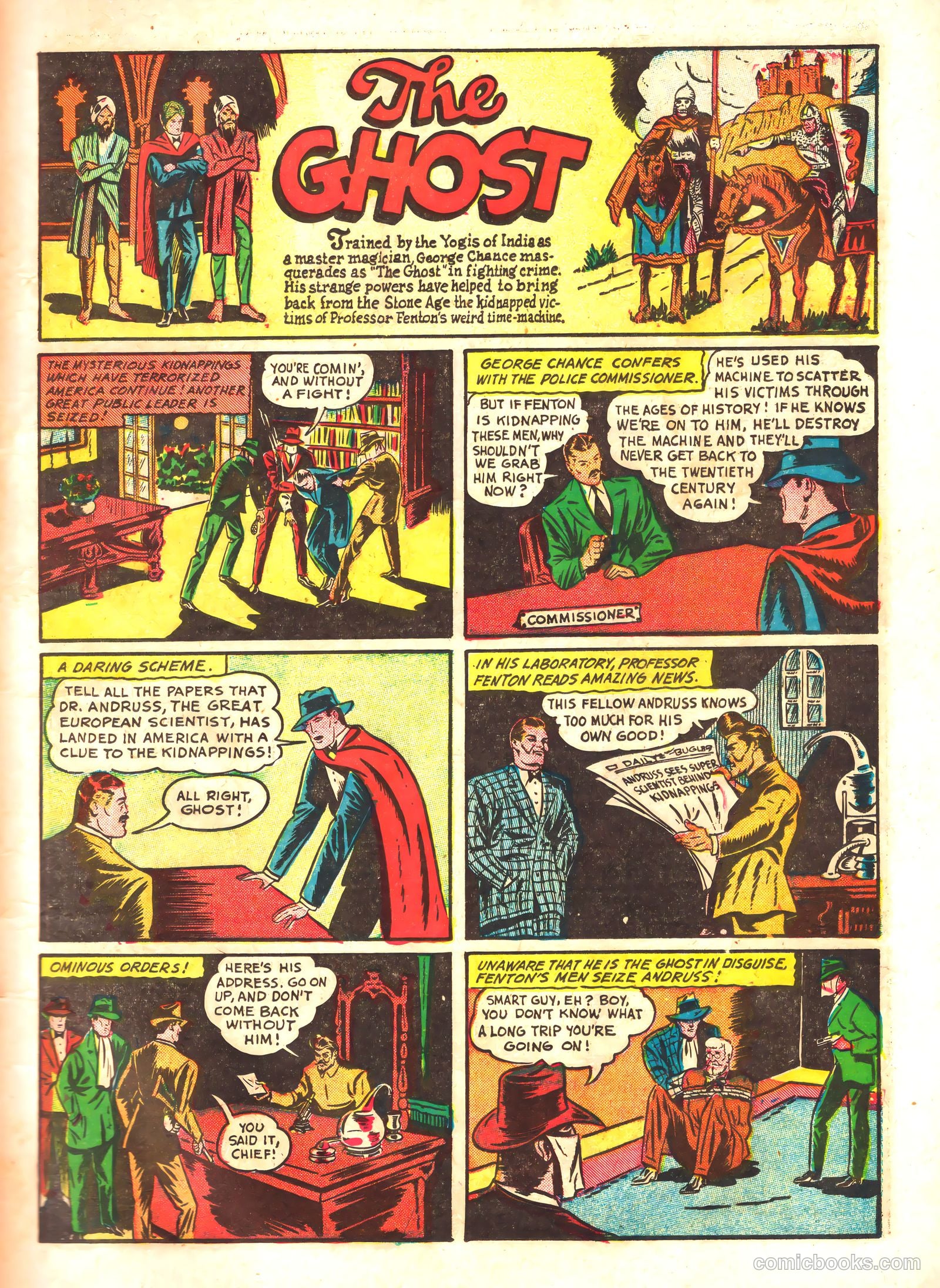 Thrilling Comics #5 (1940) — page 19 of 68