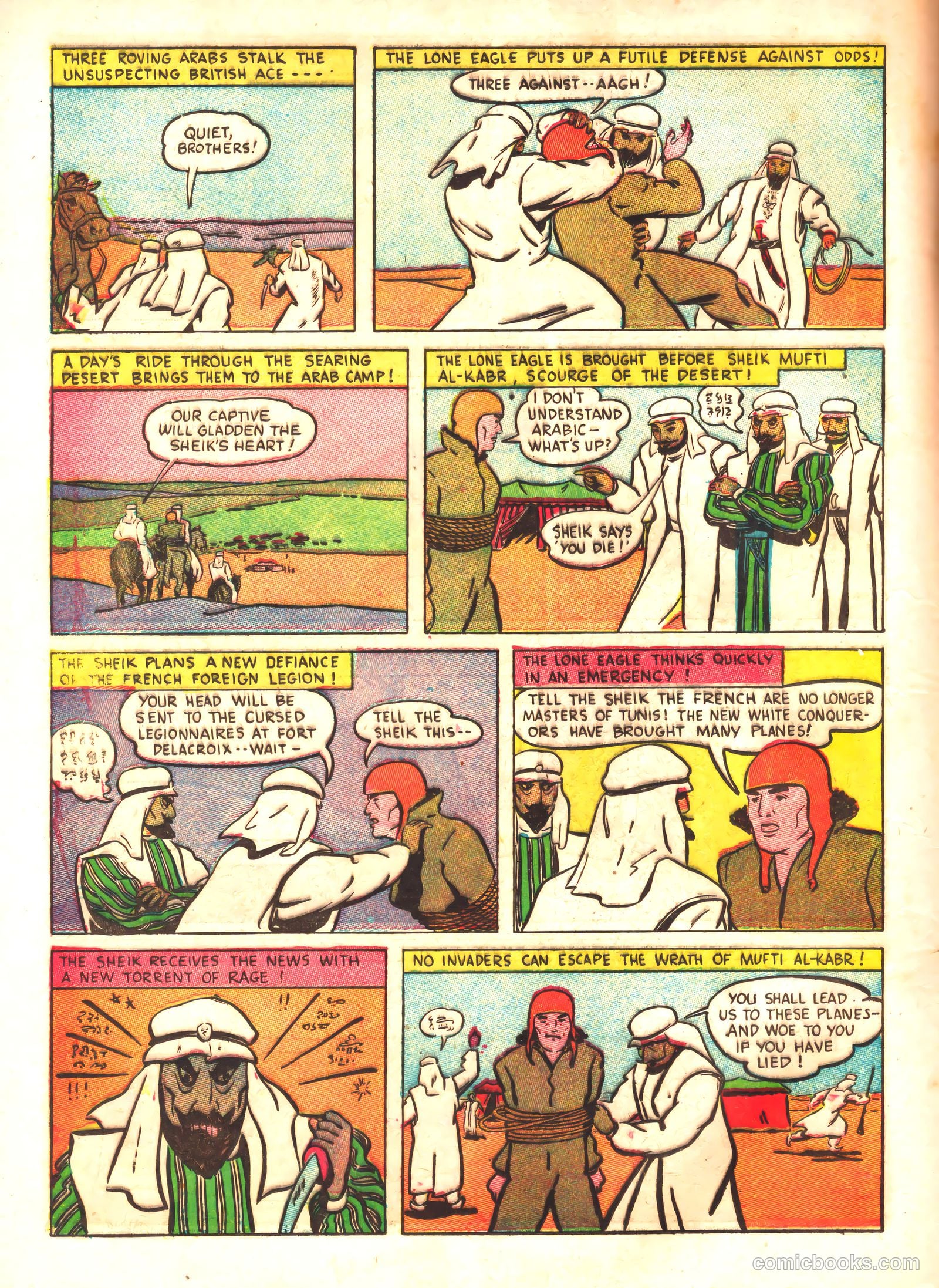 Thrilling Comics #5 (1940) — page 38 of 68