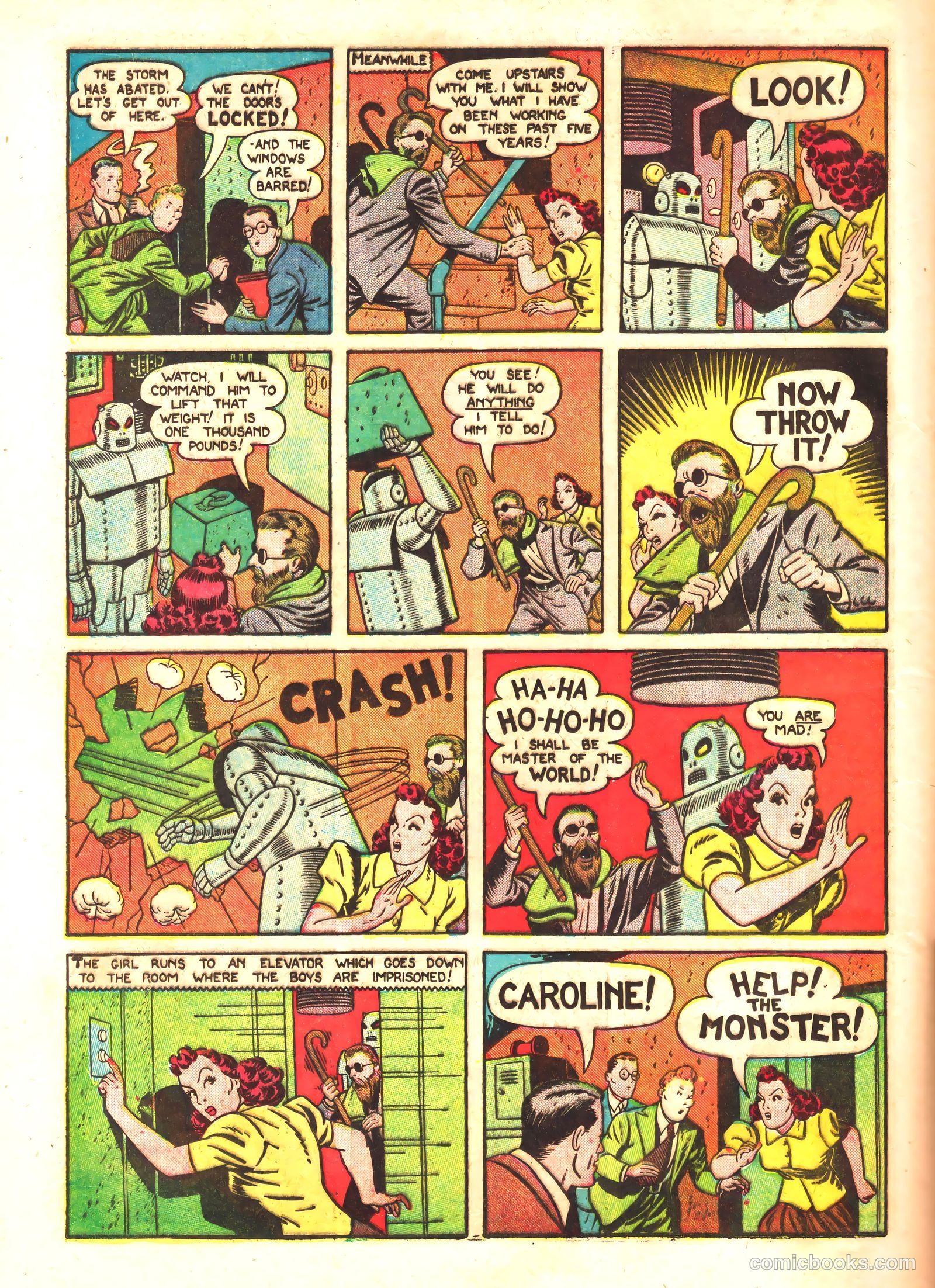 Thrilling Comics #5 (1940) — page 44 of 68