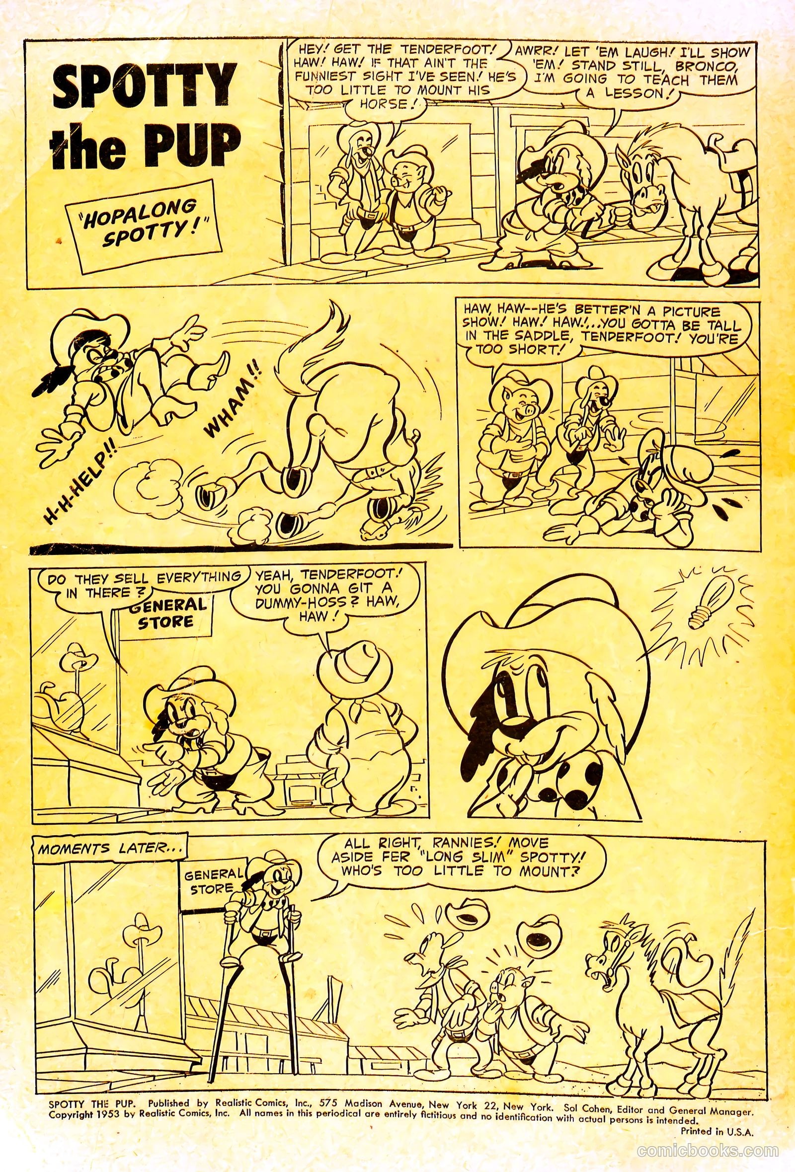 Spotty the Pup #1 (1953) — page 2 of 36