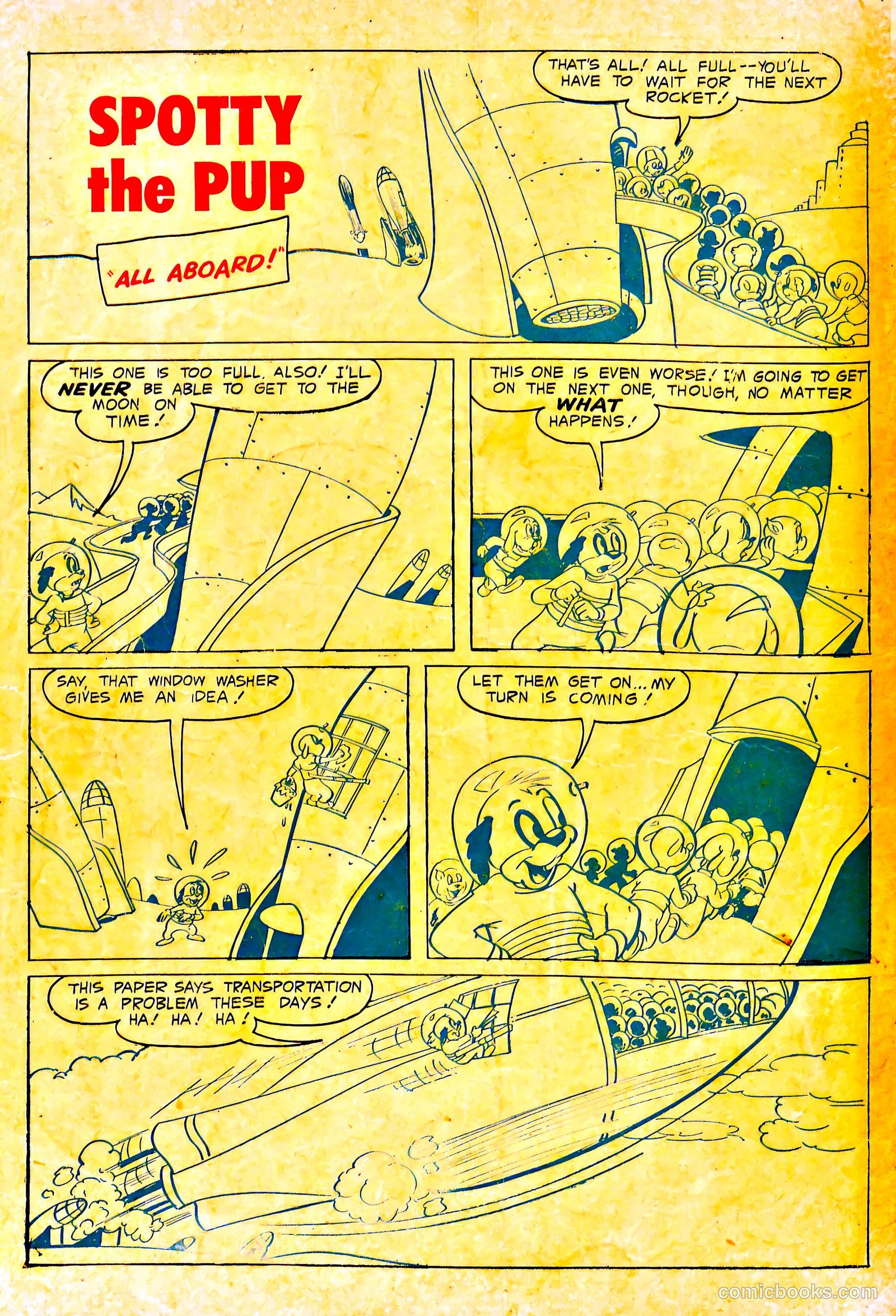 Spotty the Pup #1 (1953) — page 36 of 36