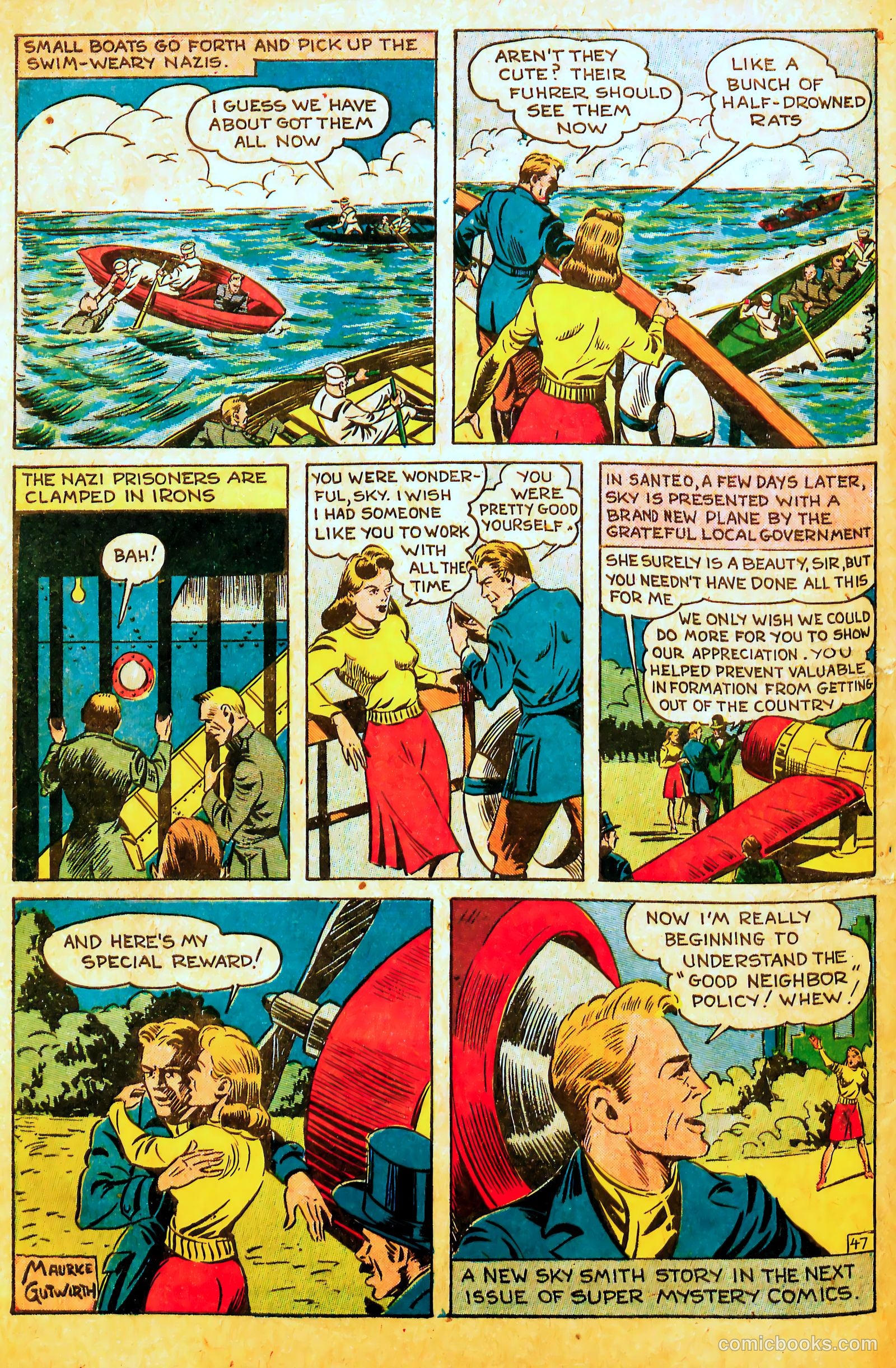 IGA Adventure Comics #1 (1941) — page 30 of 32