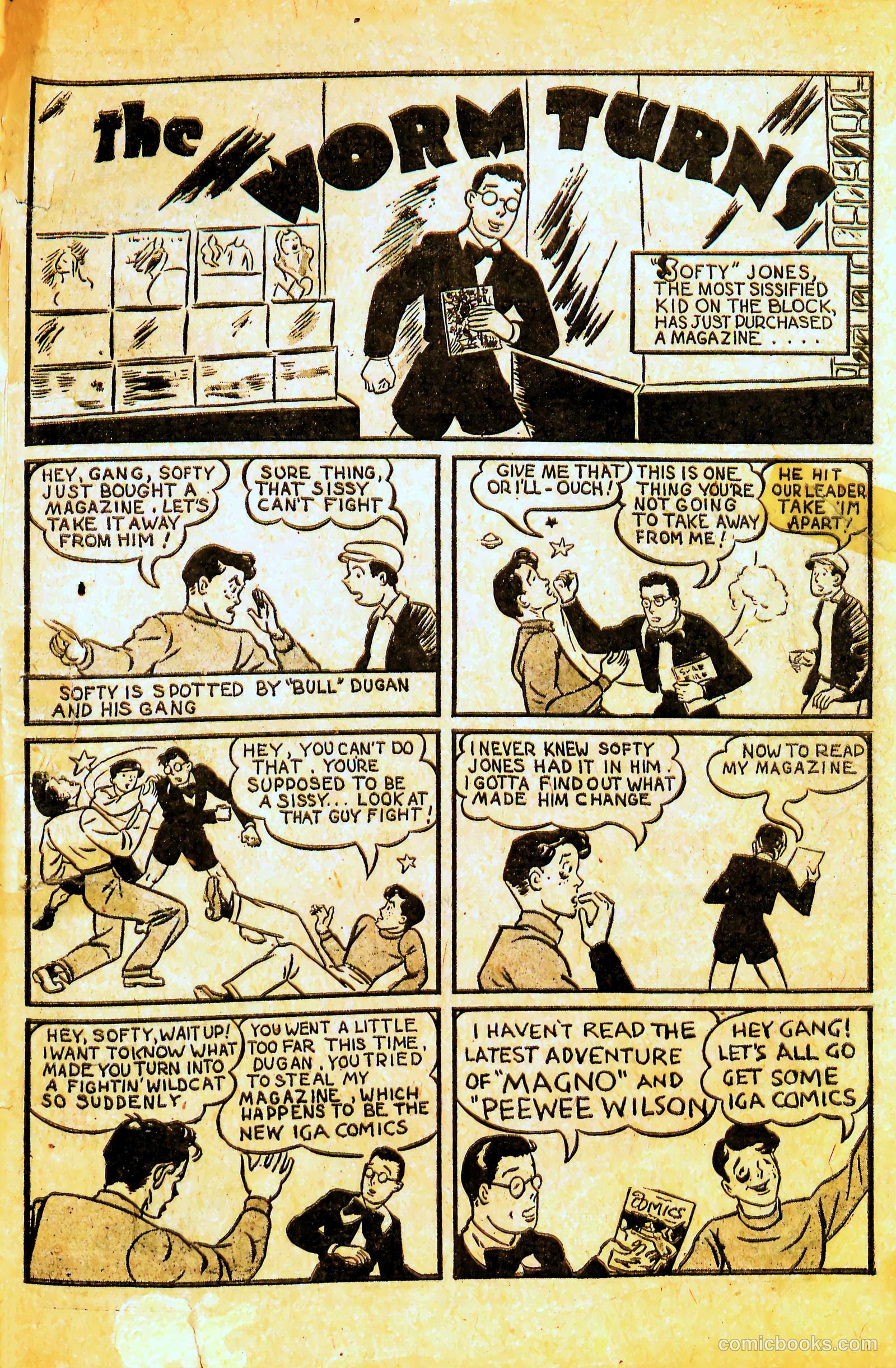IGA Adventure Comics #1 (1941) — page 31 of 32