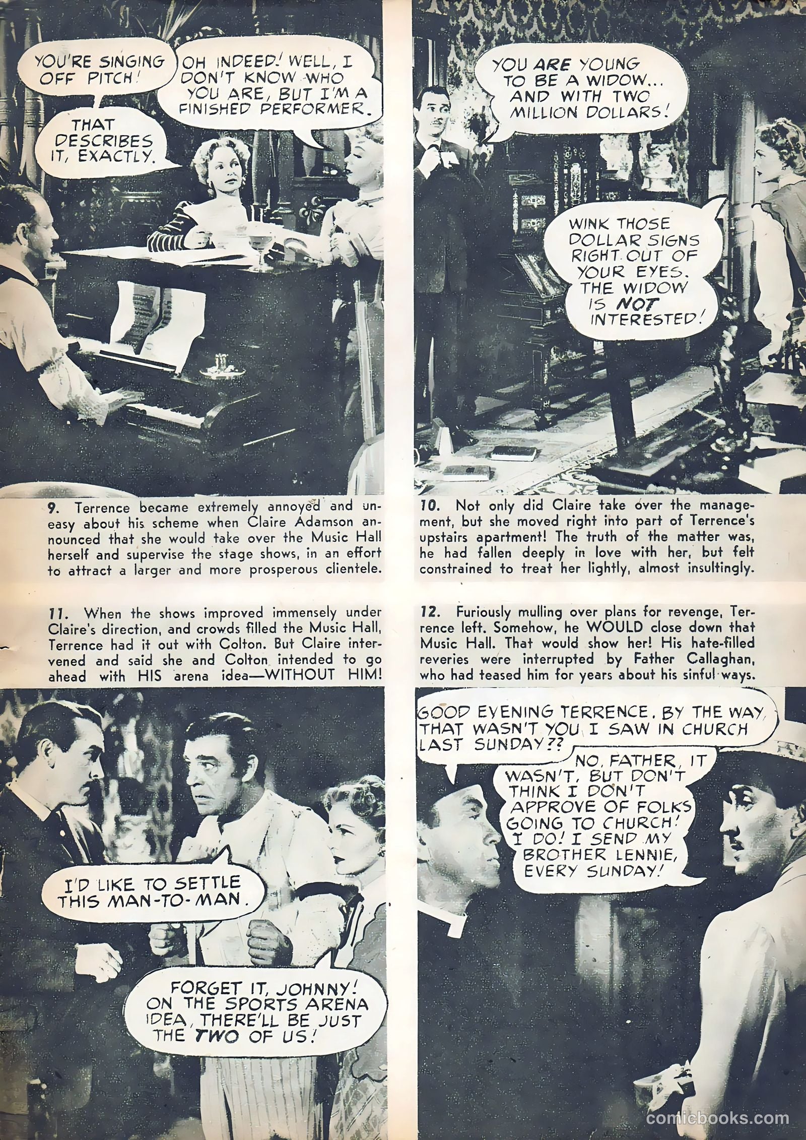 Hollywood Film Stories #1 (1950) — page 44 of 51
