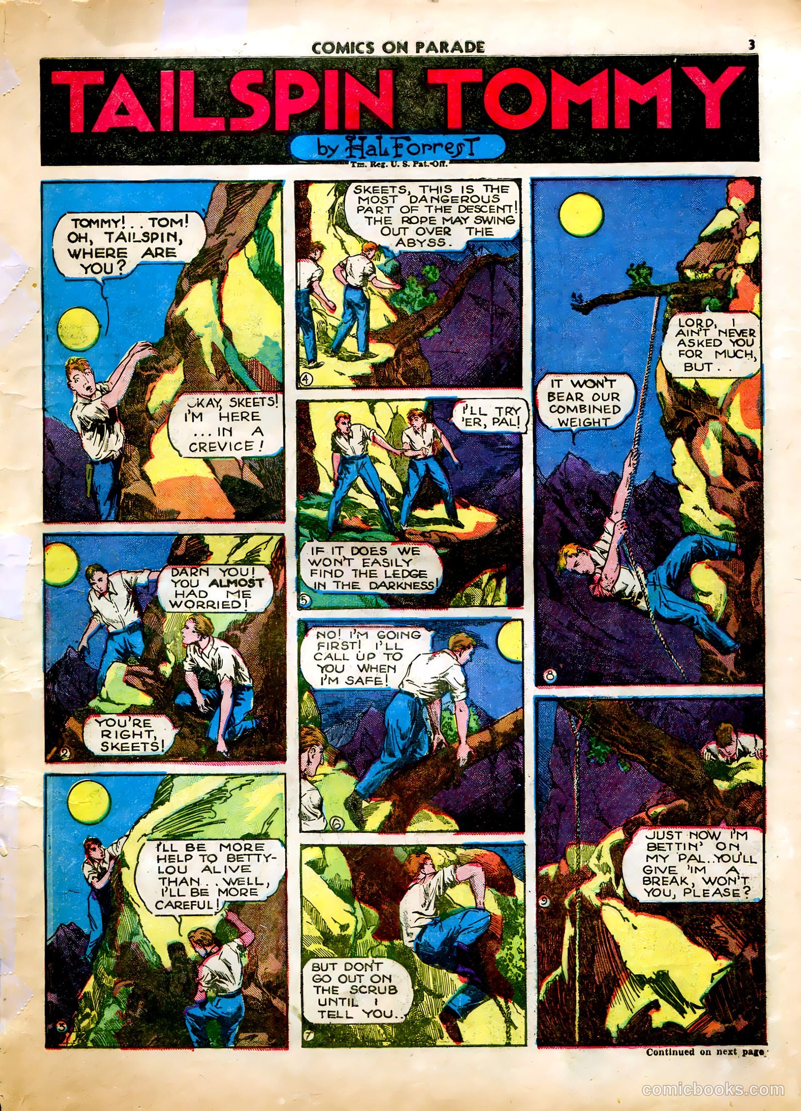 Comics on Parade #22 (1941) — page 5 of 52