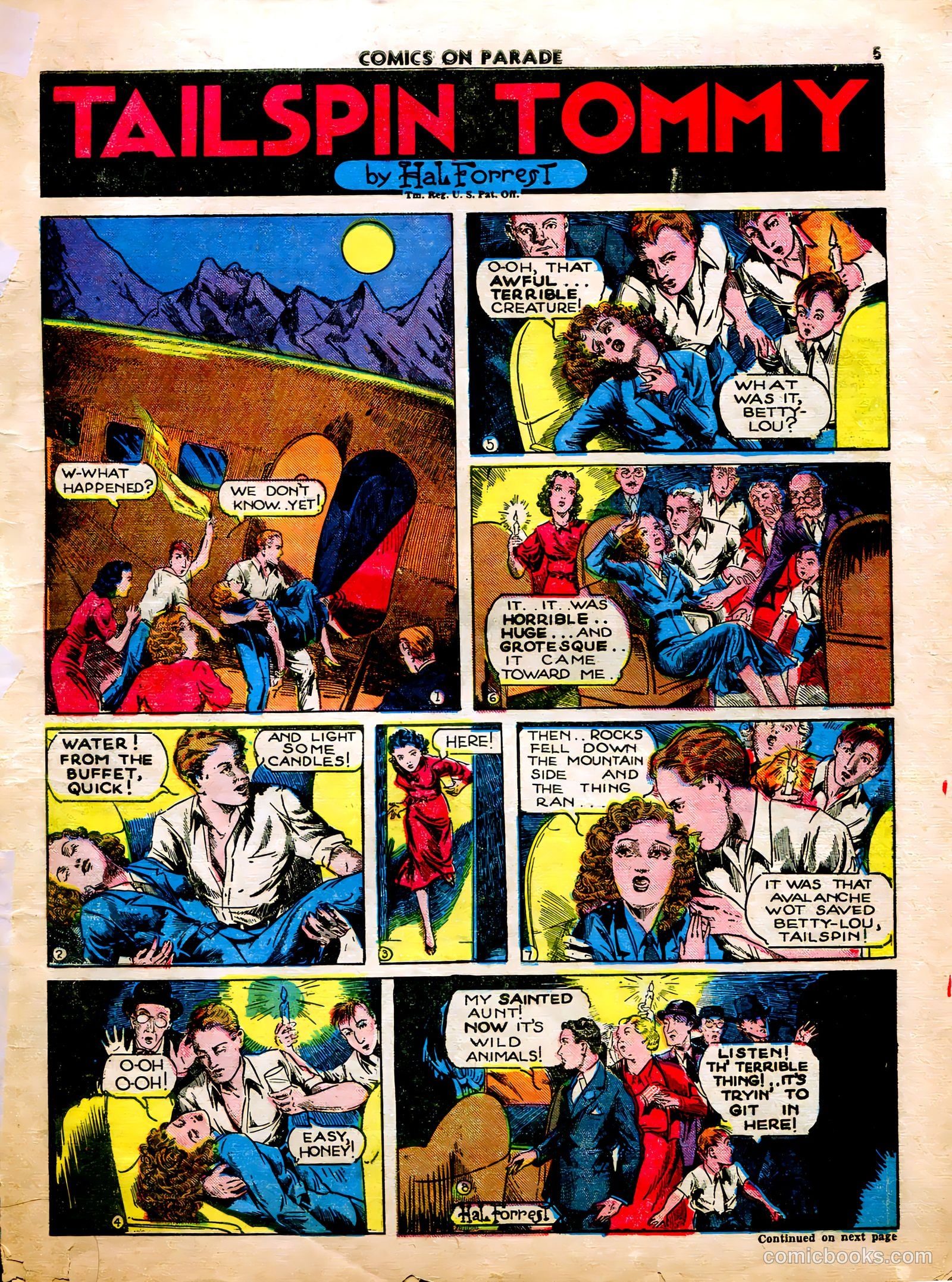Comics on Parade #22 (1941) — page 7 of 52