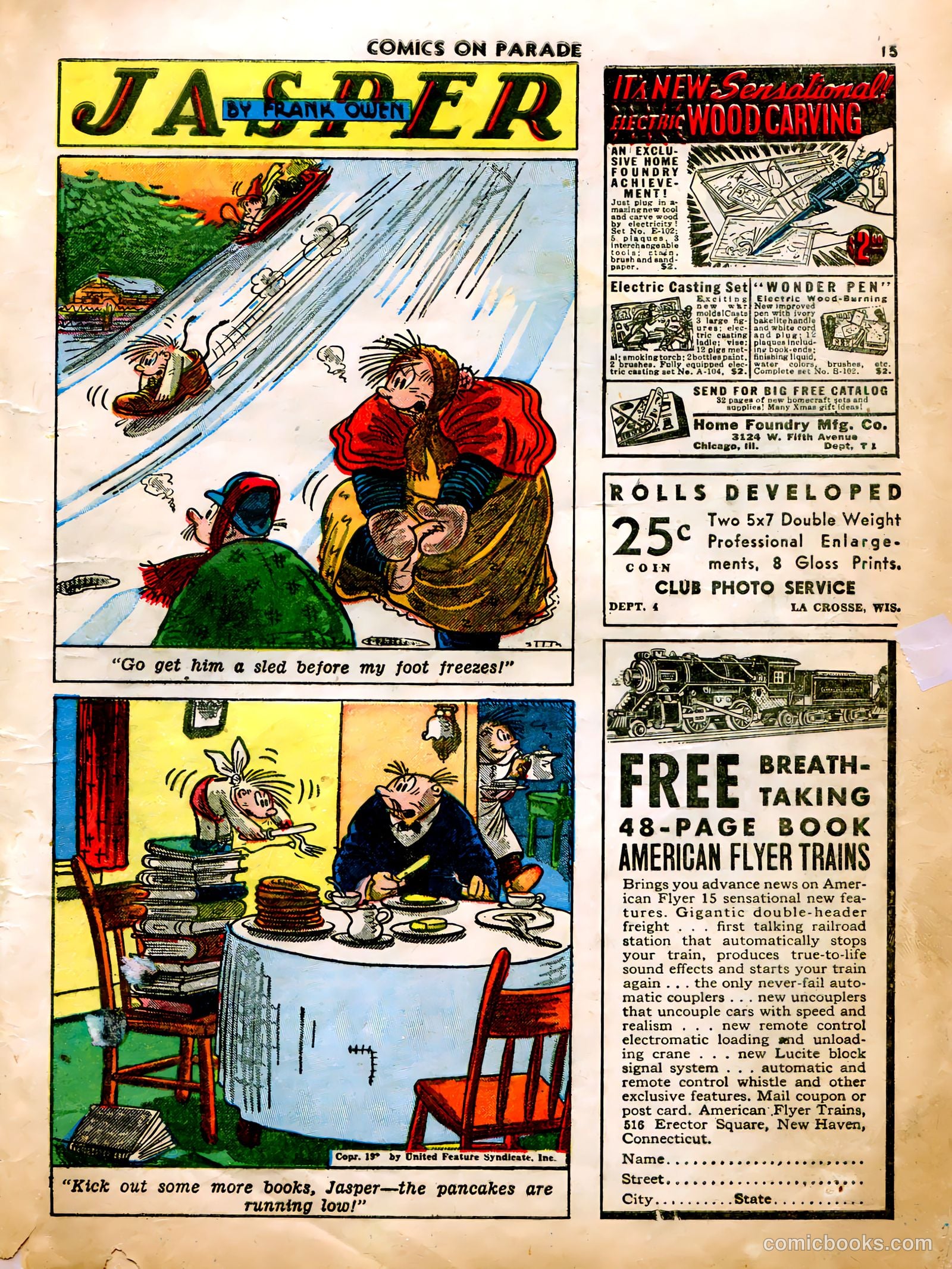 Comics on Parade #22 (1941) — page 12 of 52