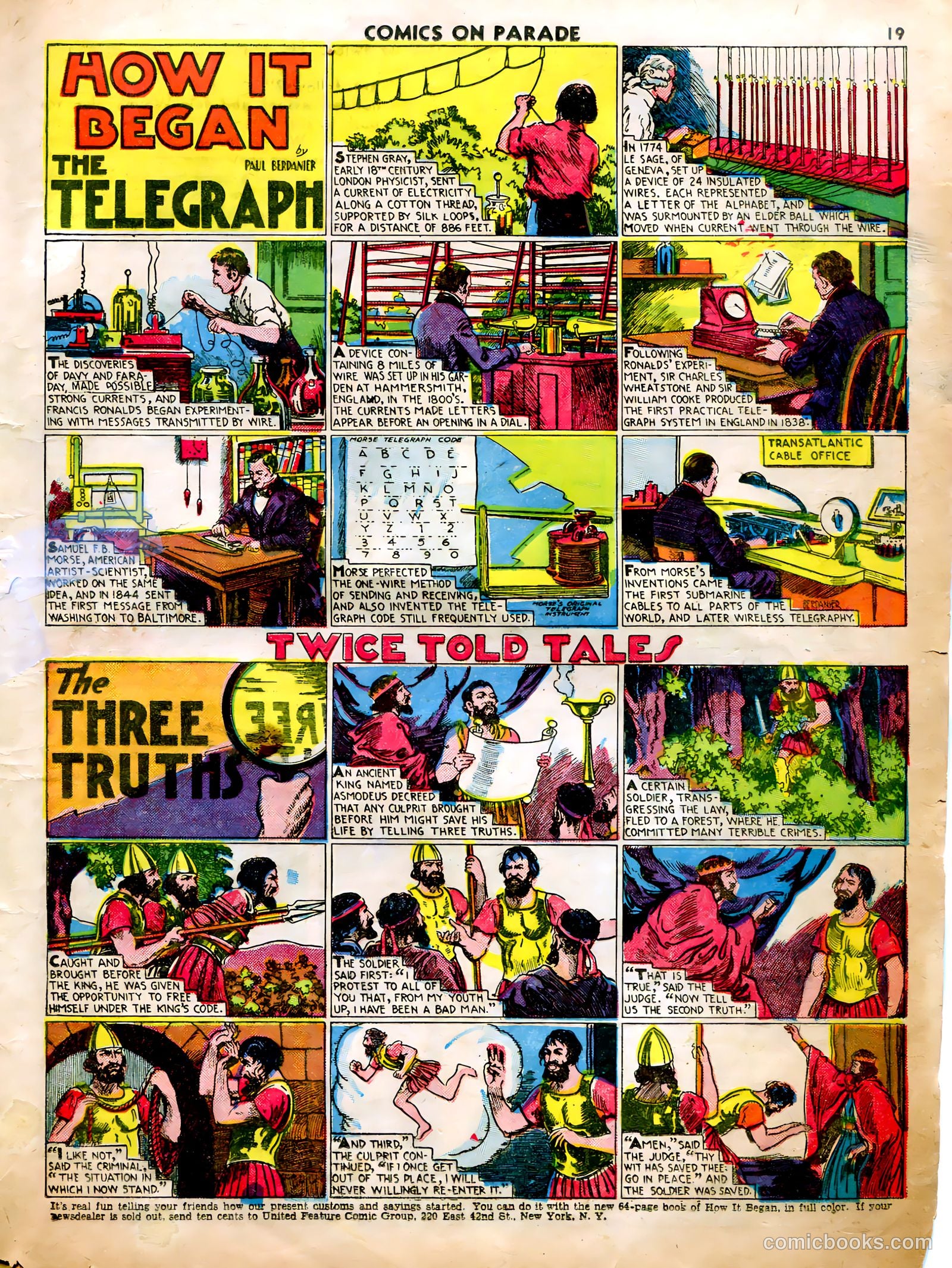 Comics on Parade #22 (1941) — page 16 of 52