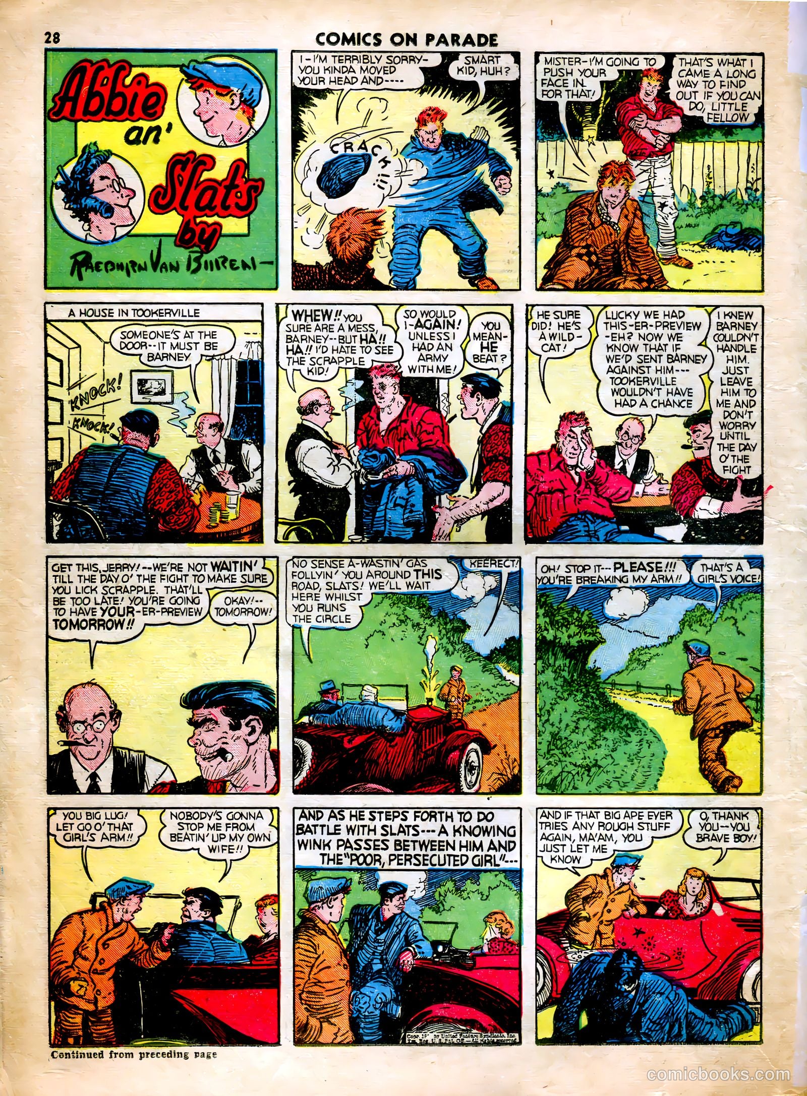 Comics on Parade #22 (1941) — page 25 of 52
